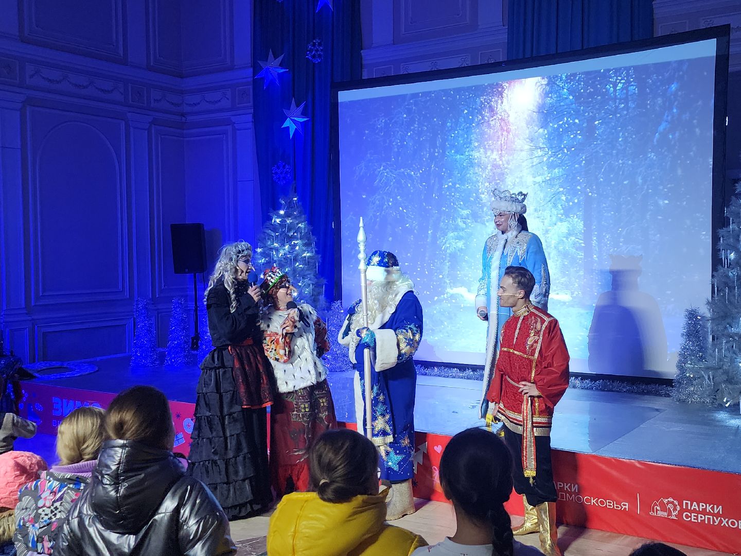 серпухов, подмосковье, дед мороз, зима в подмосковье, почта деда мороза, вертикалки,