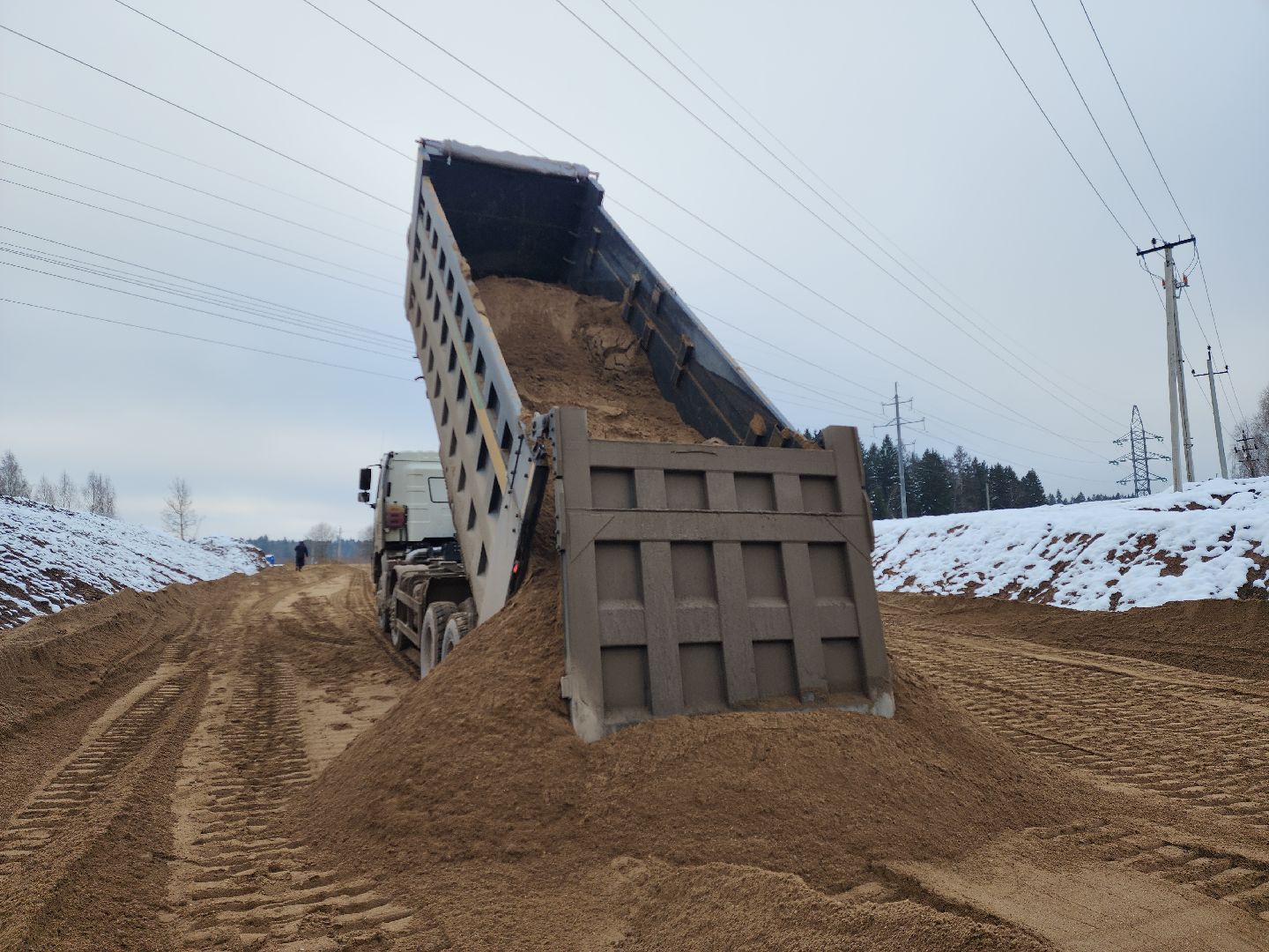 руза, тучково, строительство дороги, объездная дорога, рузский городской округ, московская область, подмосковье, вертикалки,