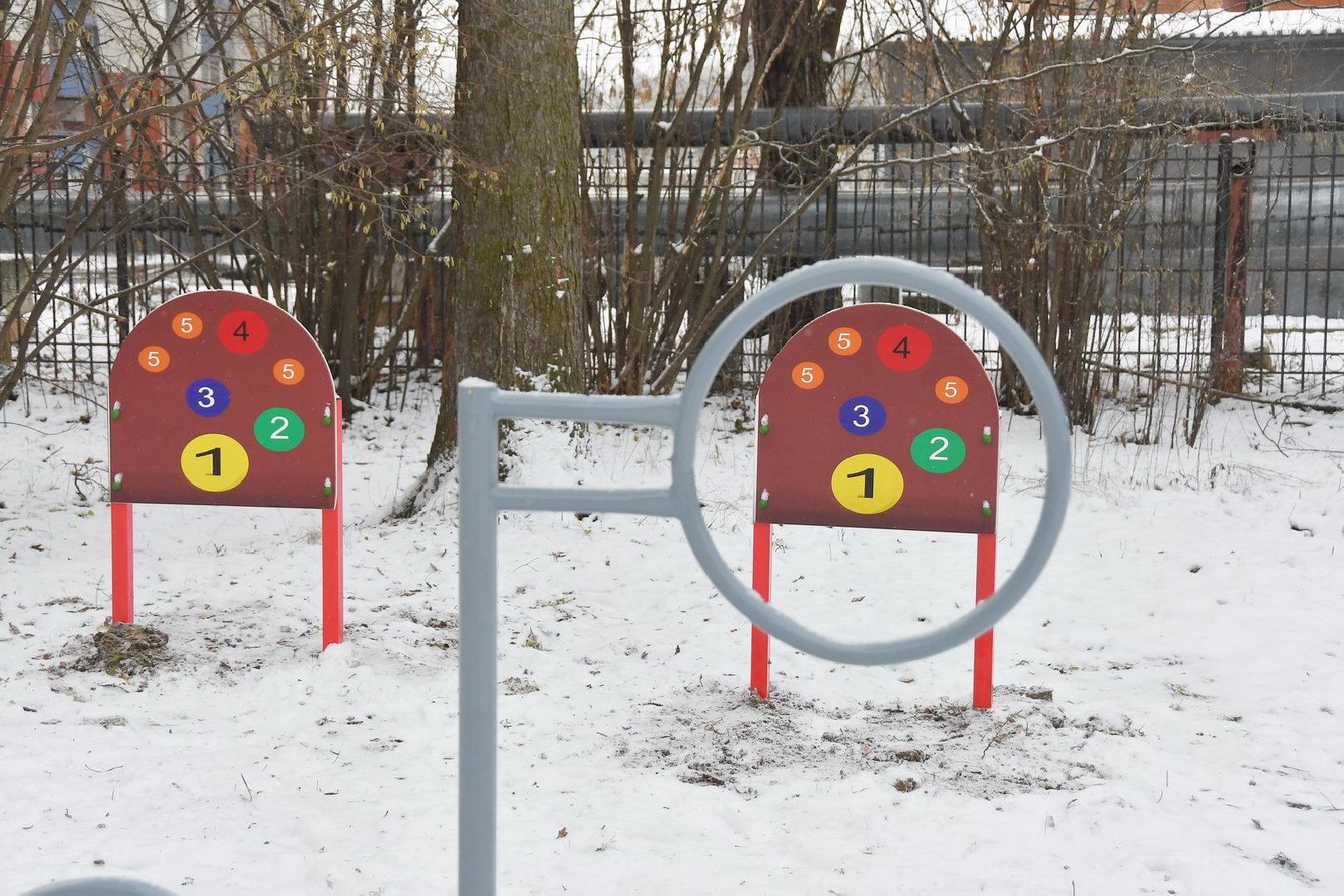 новое игровое оборудование, власиха школа попова, дошкольный корпус Поповки, Теремок школы Попова, МАФы для площадки,