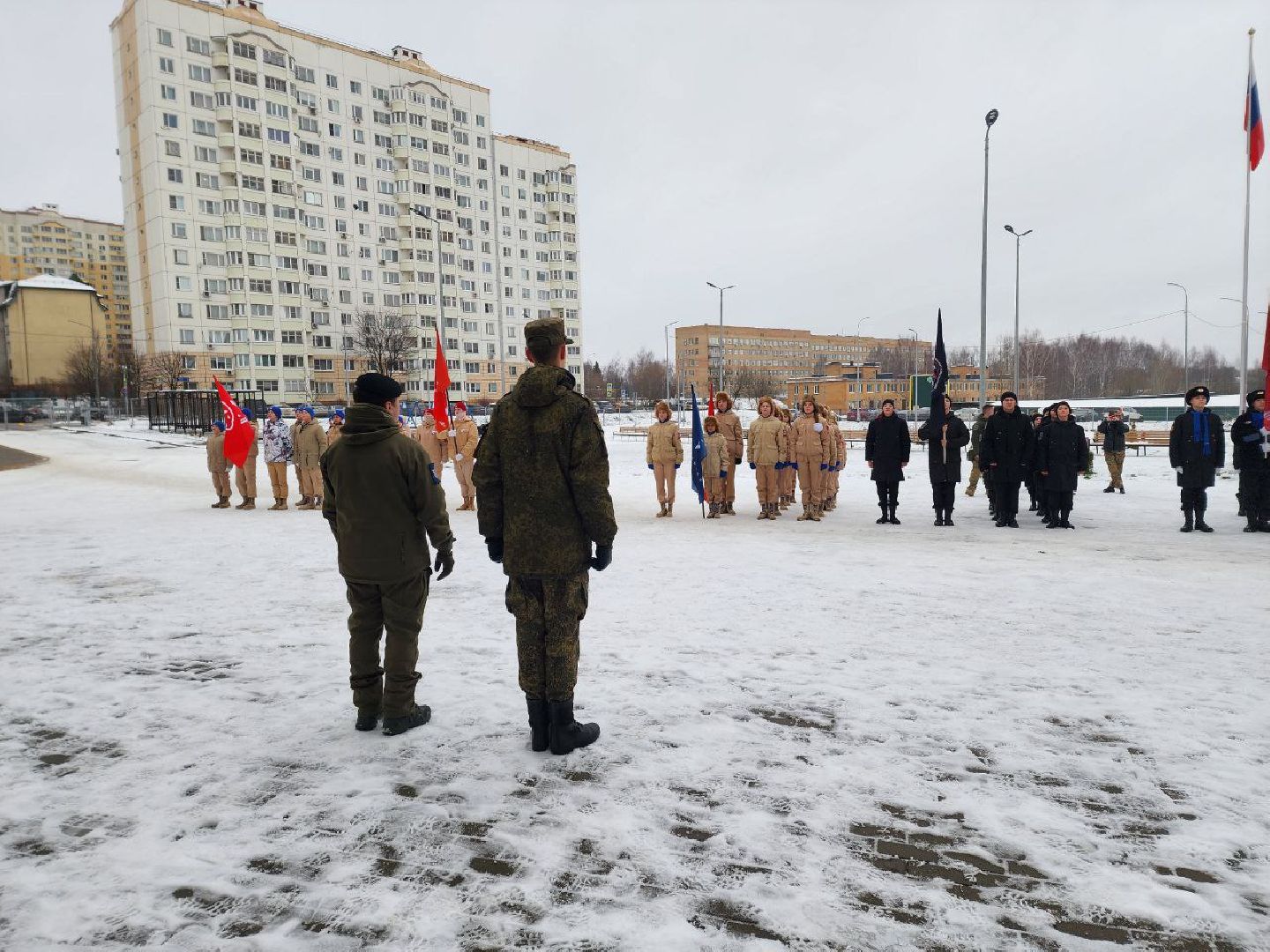 Солнечногорск, строевая подготовка, юнармейцы, школы, вертикалки,