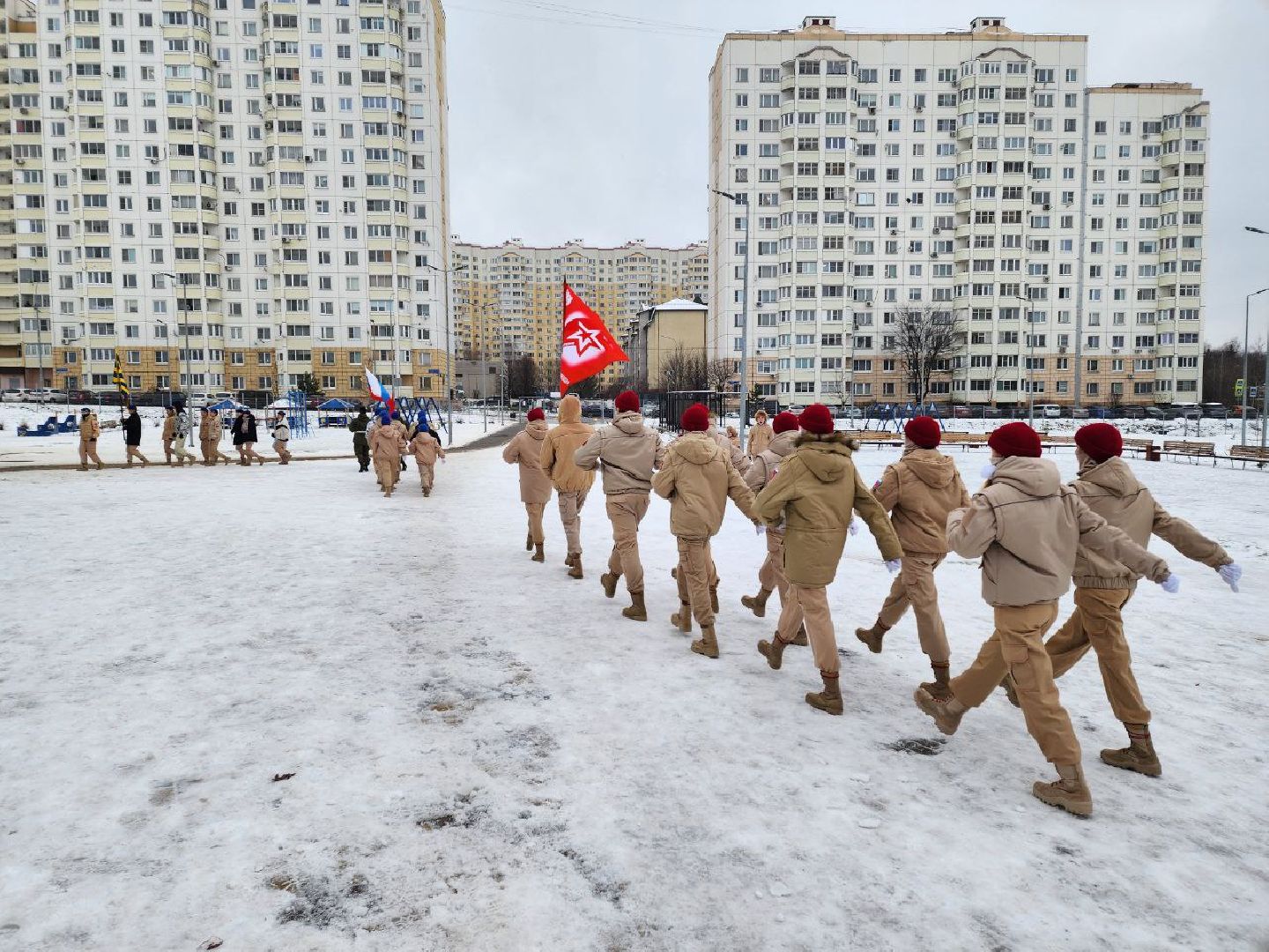 Солнечногорск, строевая подготовка, юнармейцы, школы, вертикалки,