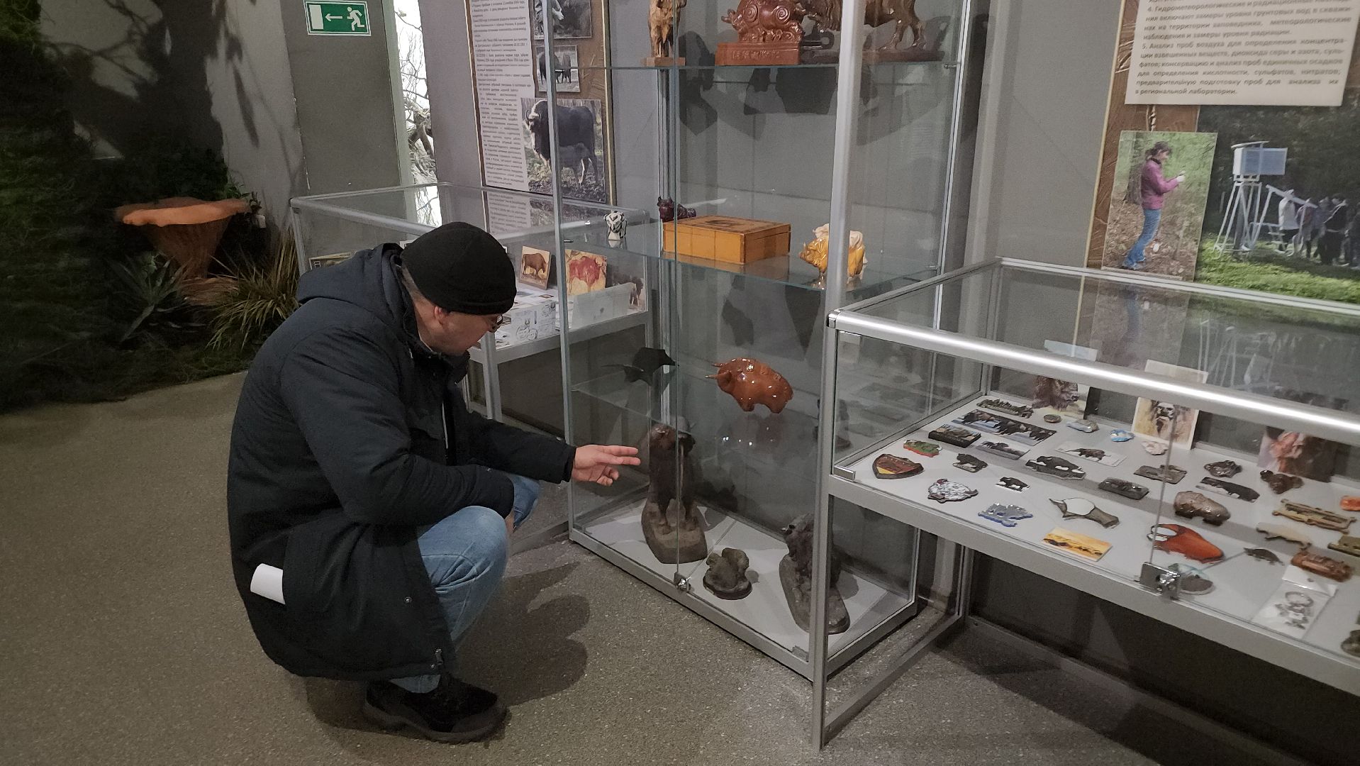 серпухов, подмосковье, музей природы, зубры, бизоны, выставка, мумузей, книга рекордов россии,