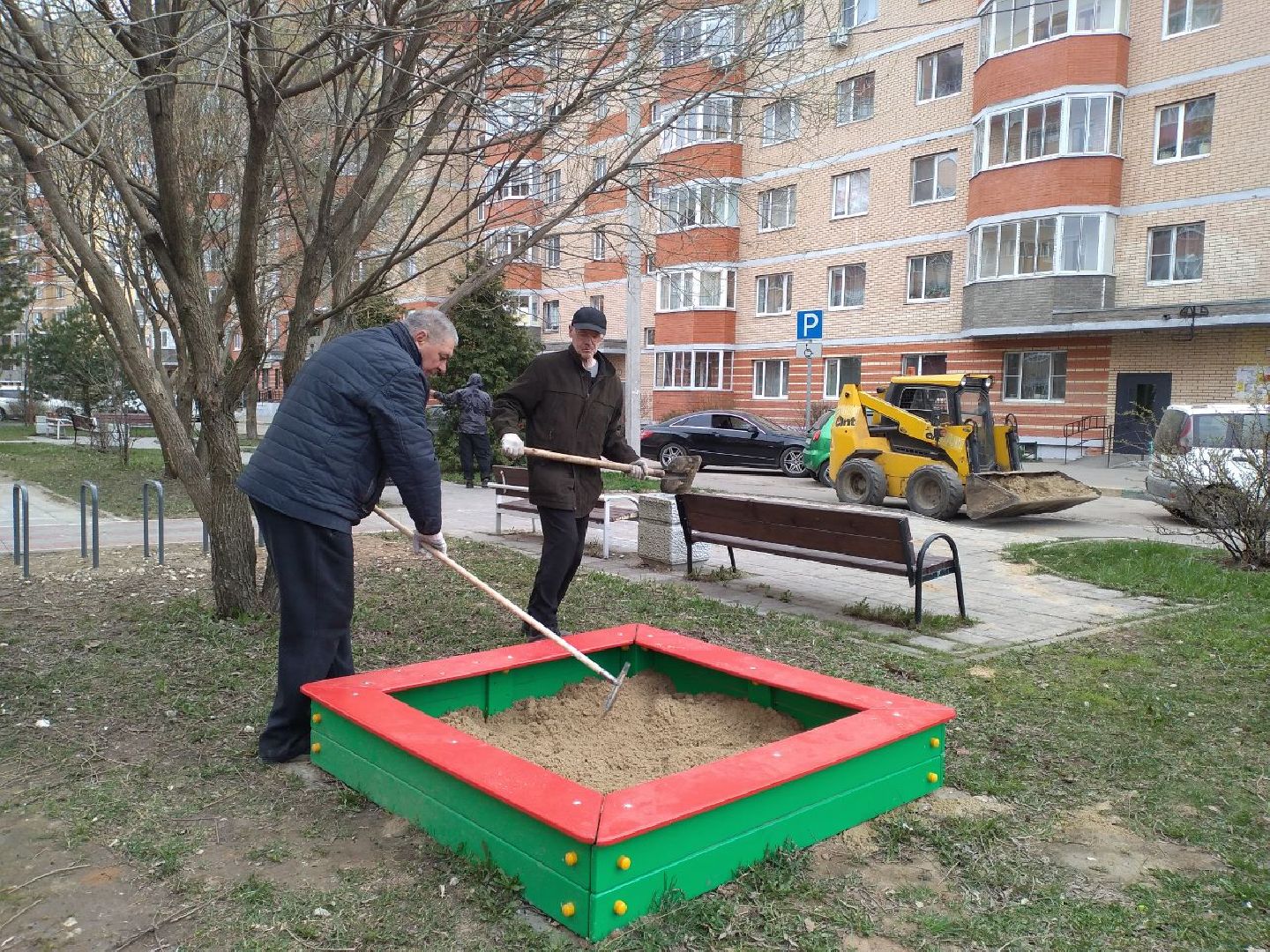 благоустройство, детские площадки, Лосино-Петровский