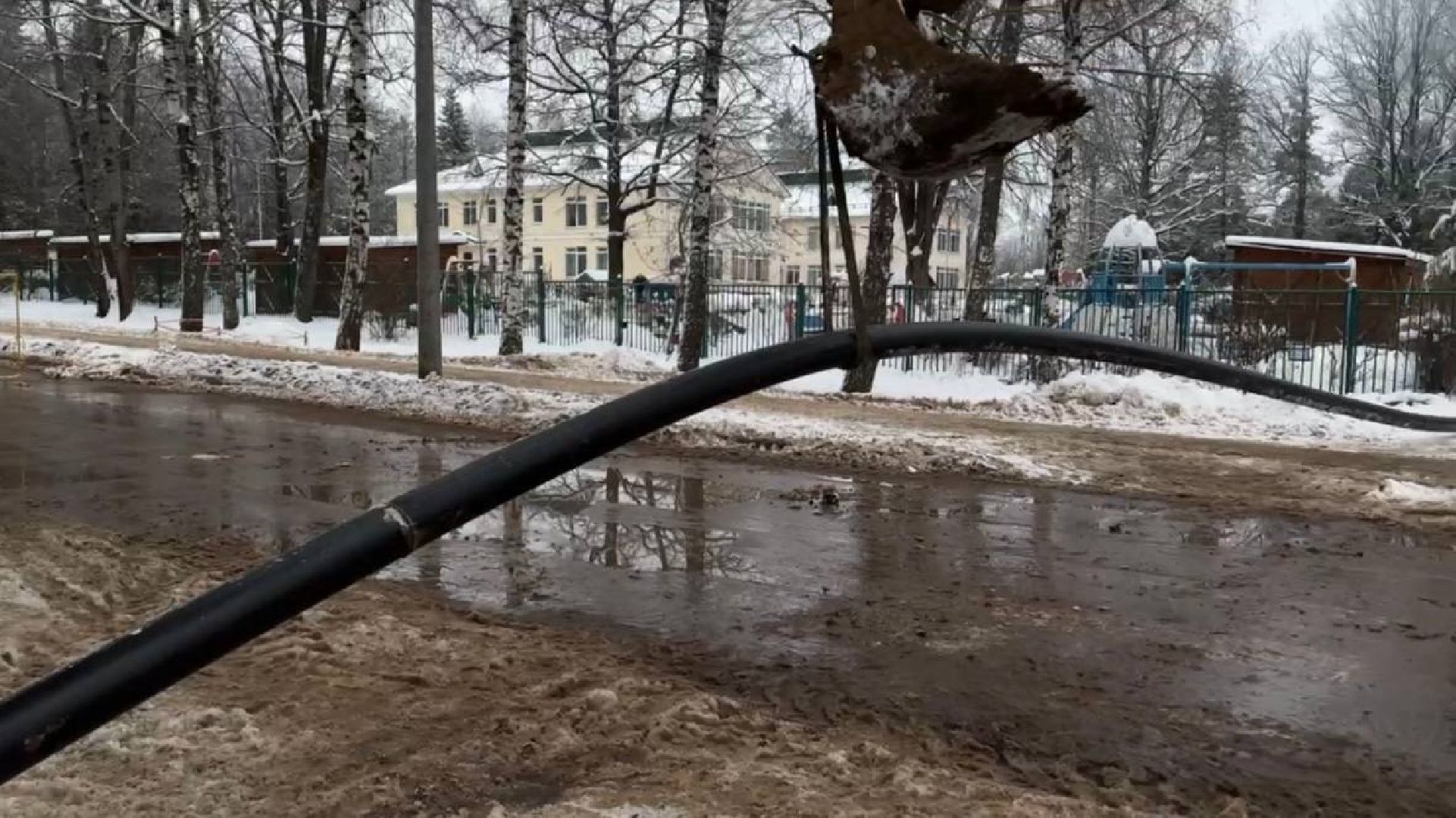 городской округ восход, бригада рабочих, водоснабжение, вертикалки,