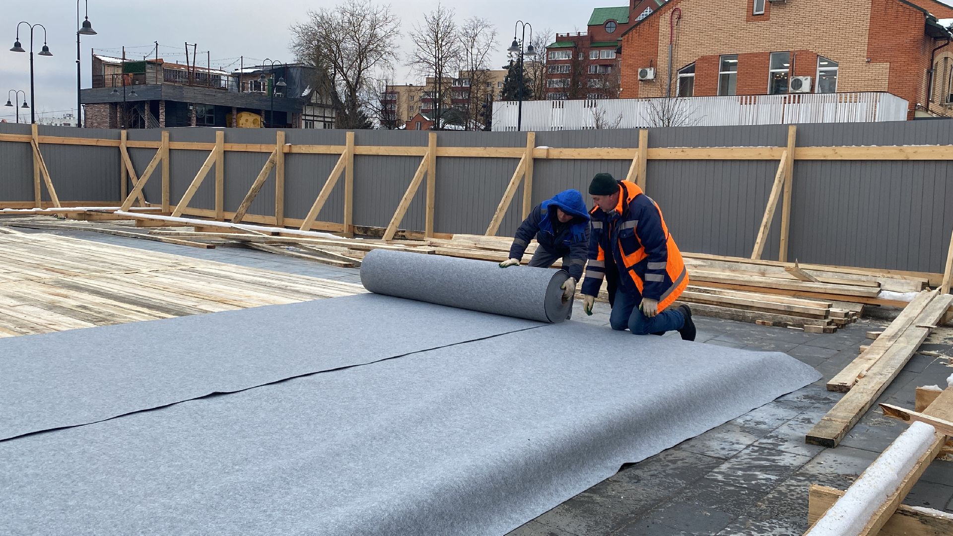 Благоустройство, инсталляция, новый год, Истра, вертикалки,