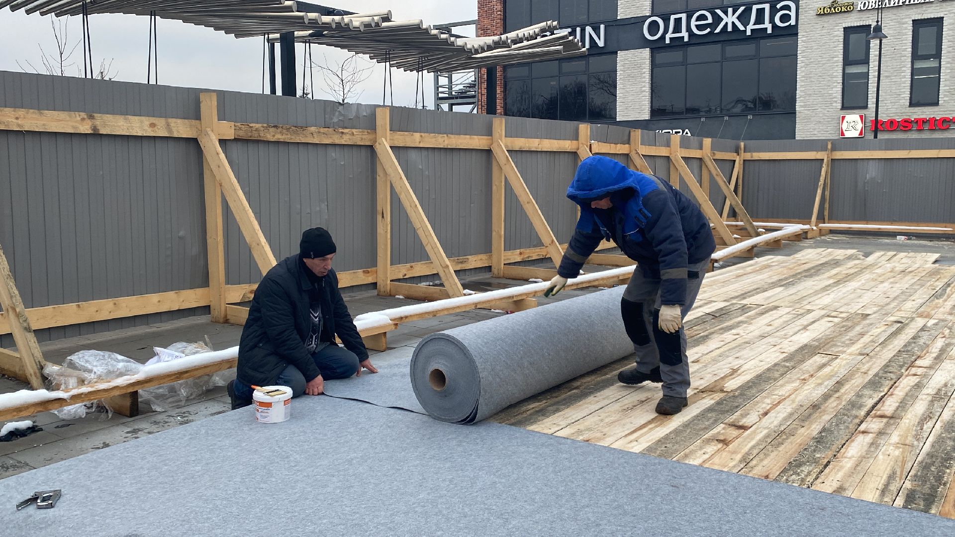 Благоустройство, инсталляция, новый год, Истра, вертикалки,