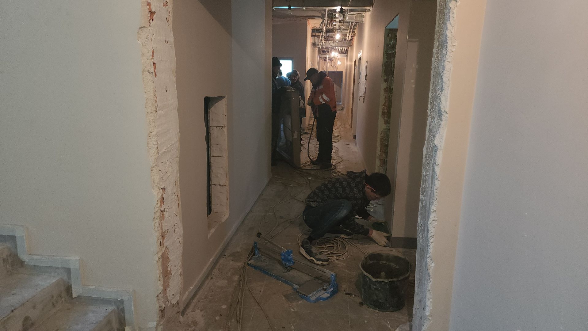 долгопрудный, 11 школа, первомайская, капитальный ремонт, отделочные работы, сантехника, вертикалки,