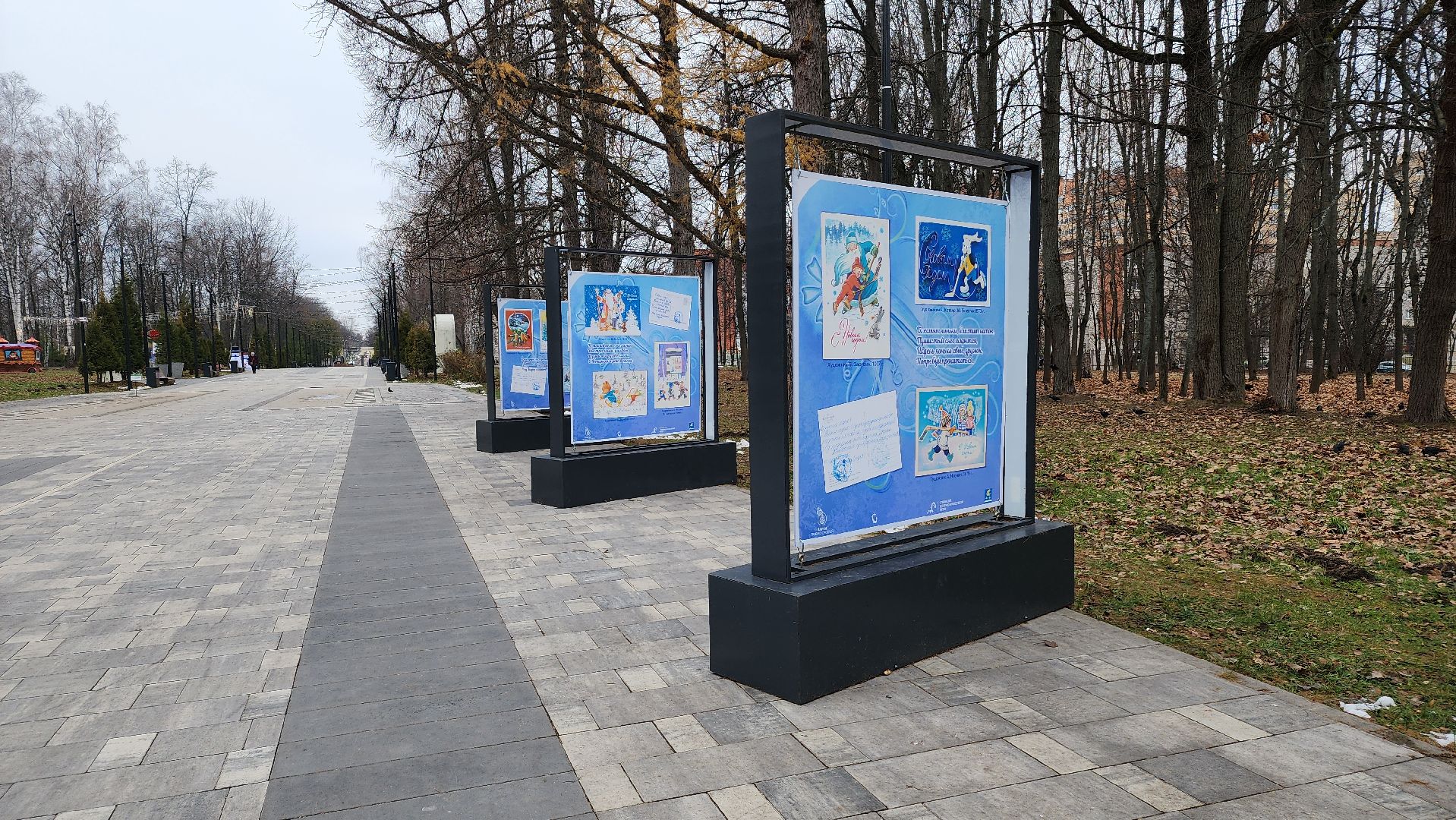 ступино, зима в подмосковье, парки ступино, ступинский музей,