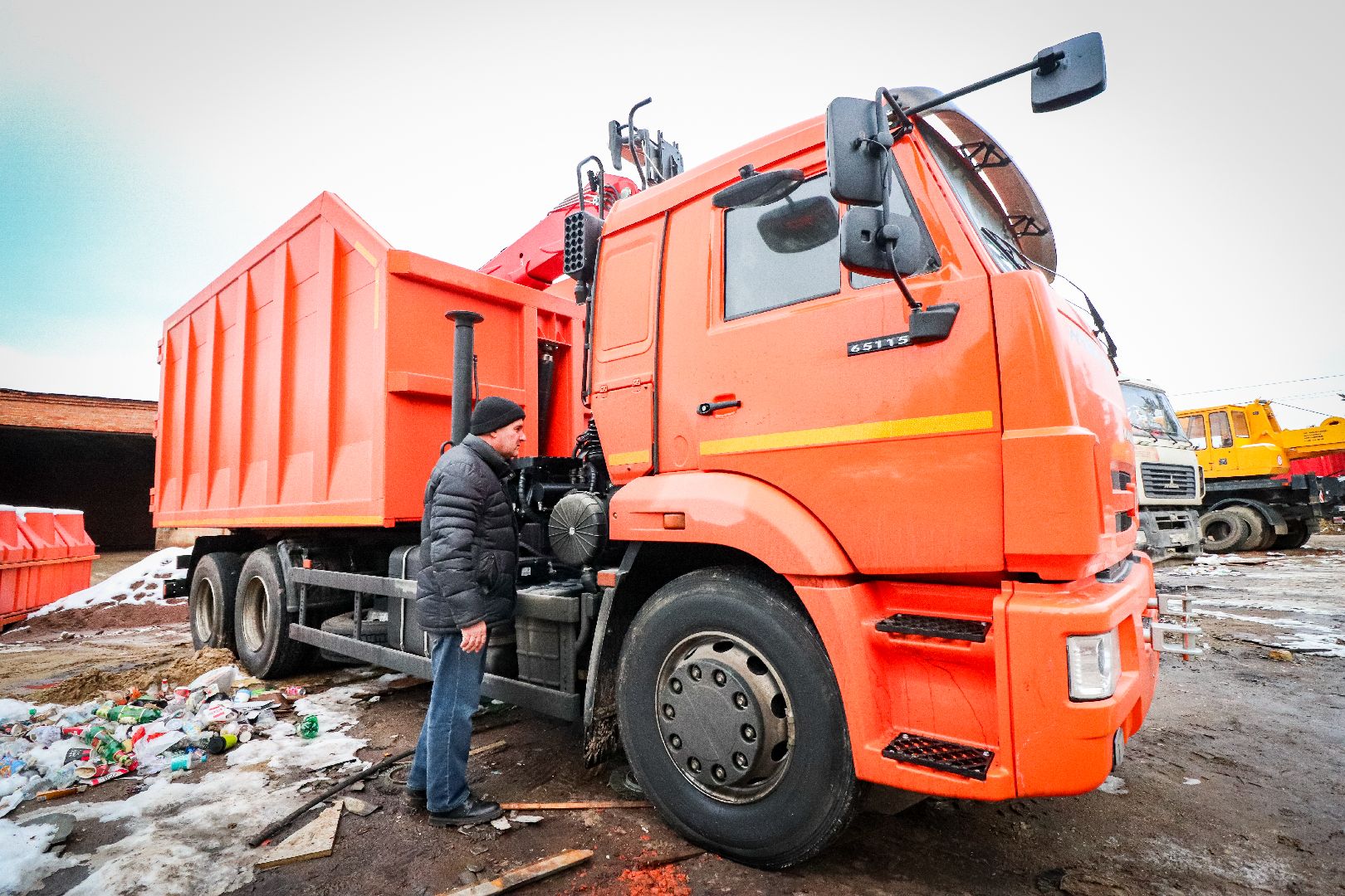 Клин, общество, ЖКХ, новая коммунальная техника, вертикалки,