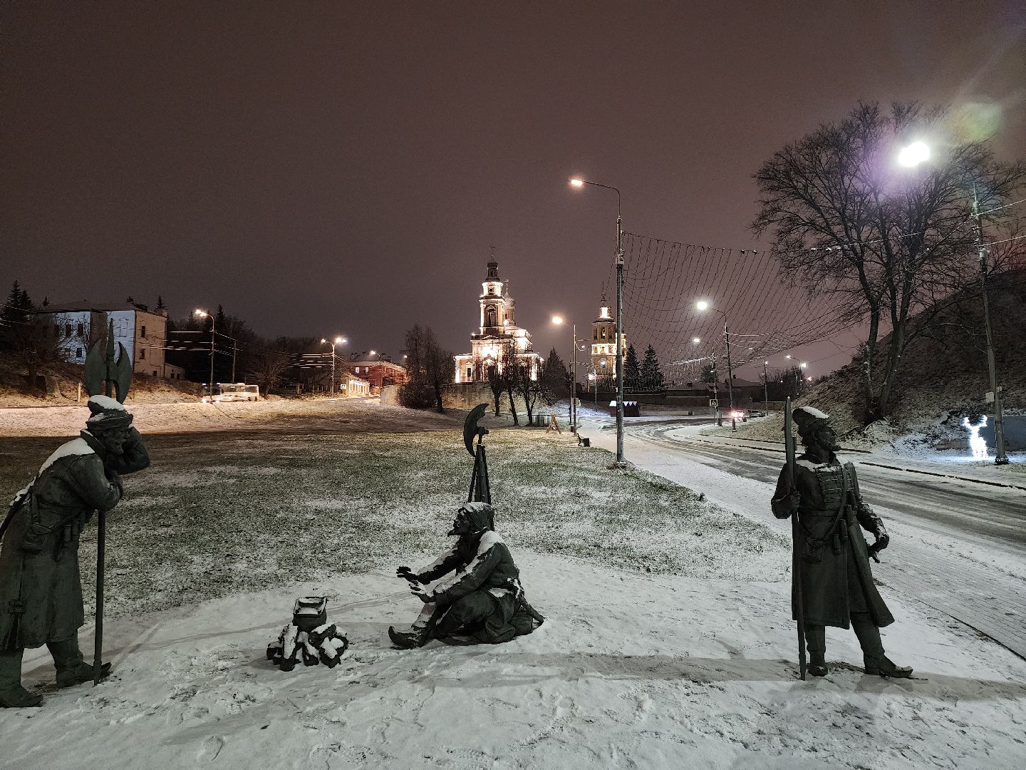 серпухов, подмосковье, инсталляции, новый год, украсили город, вертикалки,