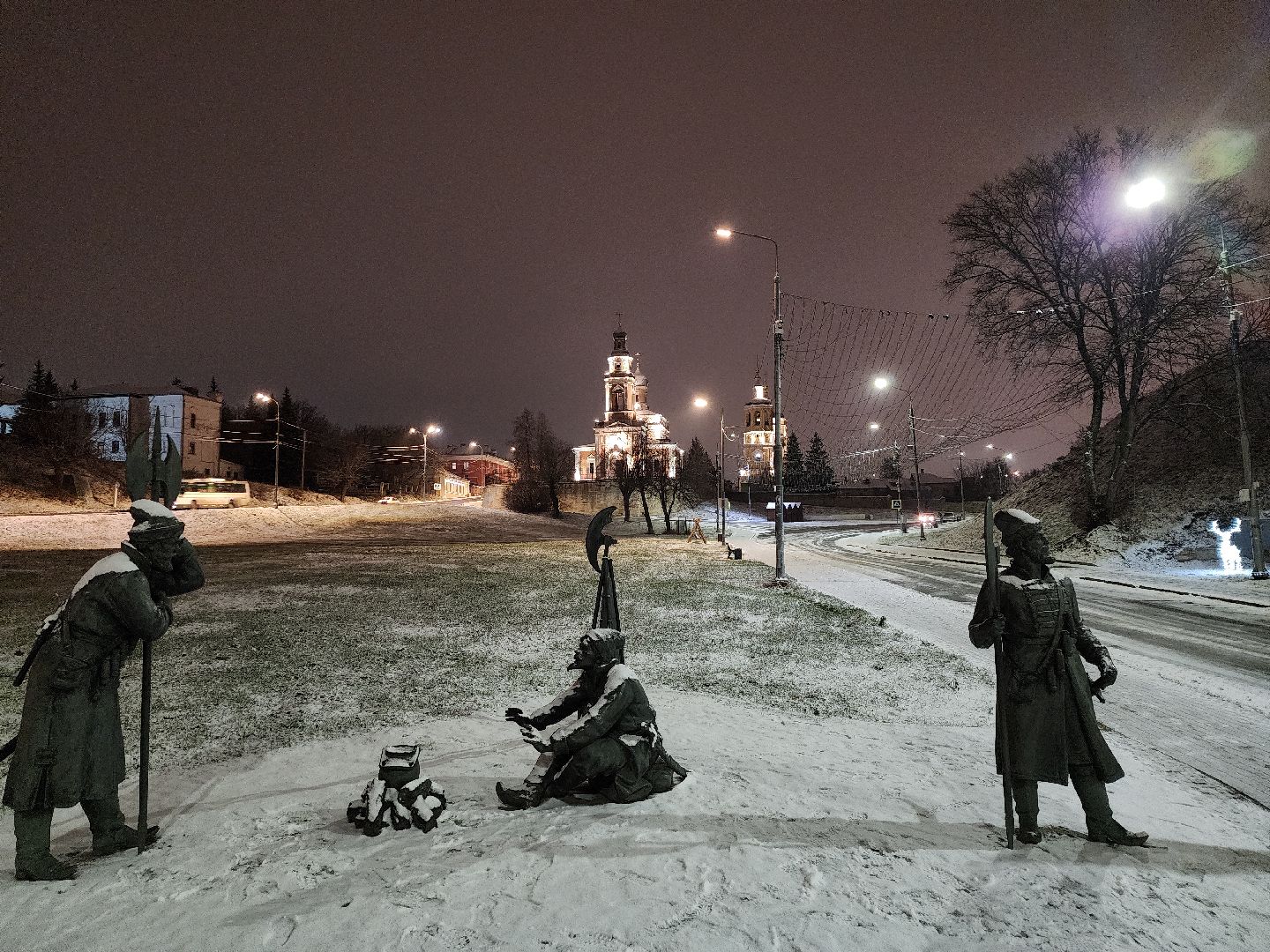 серпухов, подмосковье, инсталляции, новый год, украсили город, вертикалки,