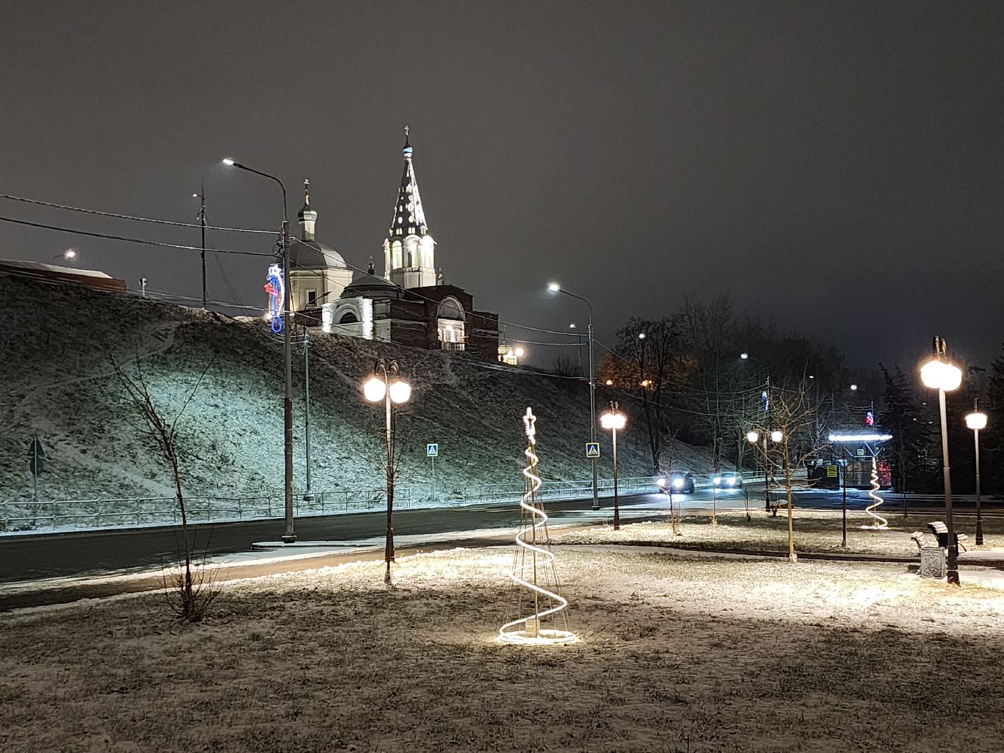 серпухов, подмосковье, инсталляции, новый год, украсили город, вертикалки,