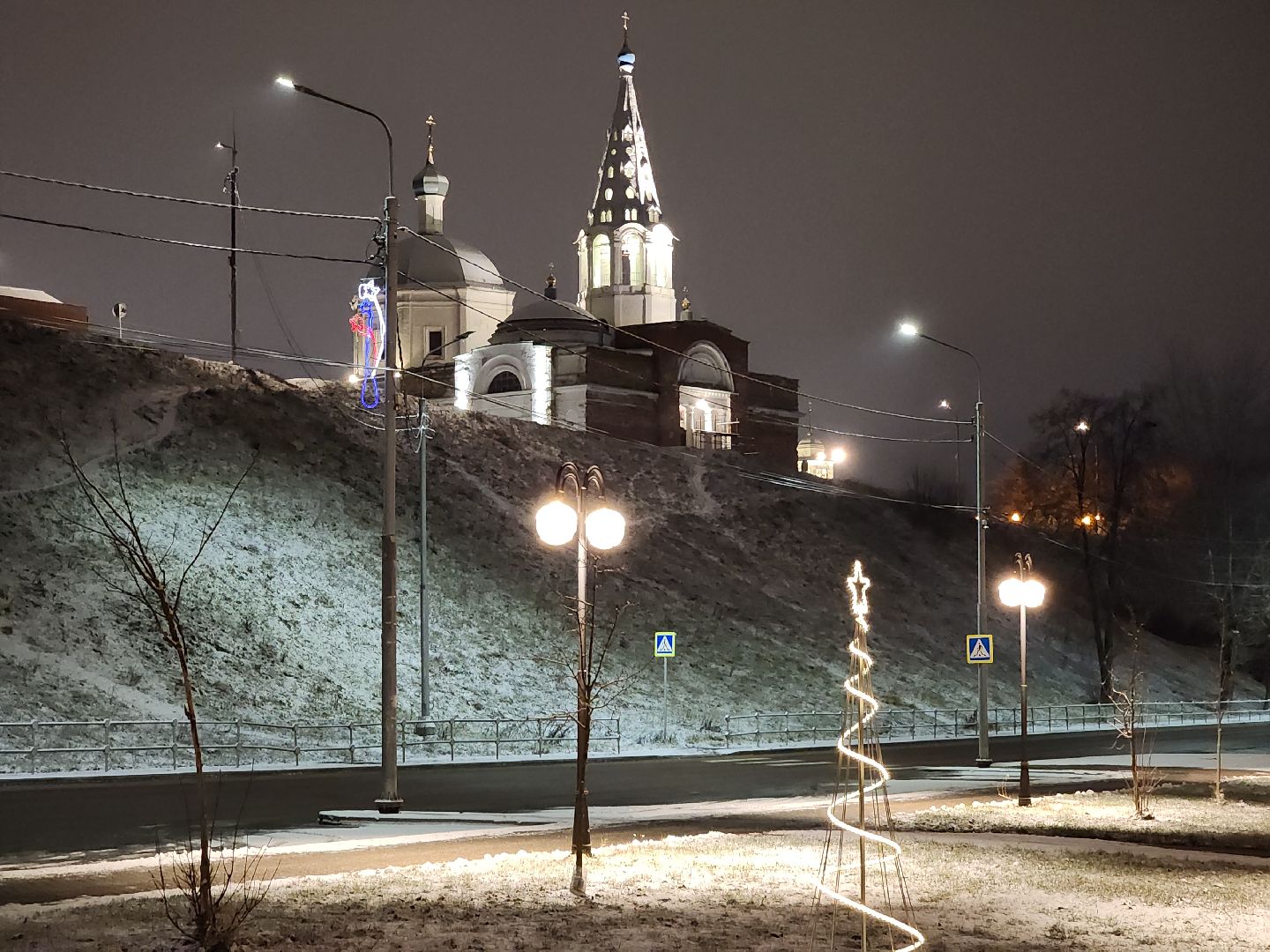 серпухов, подмосковье, инсталляции, новый год, украсили город, вертикалки,