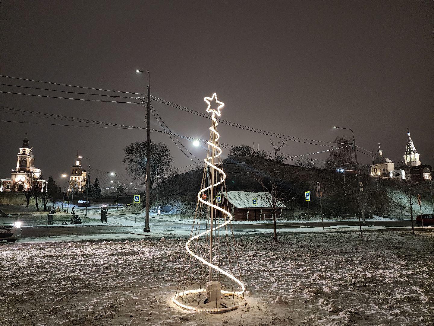 серпухов, подмосковье, инсталляции, новый год, украсили город, вертикалки,