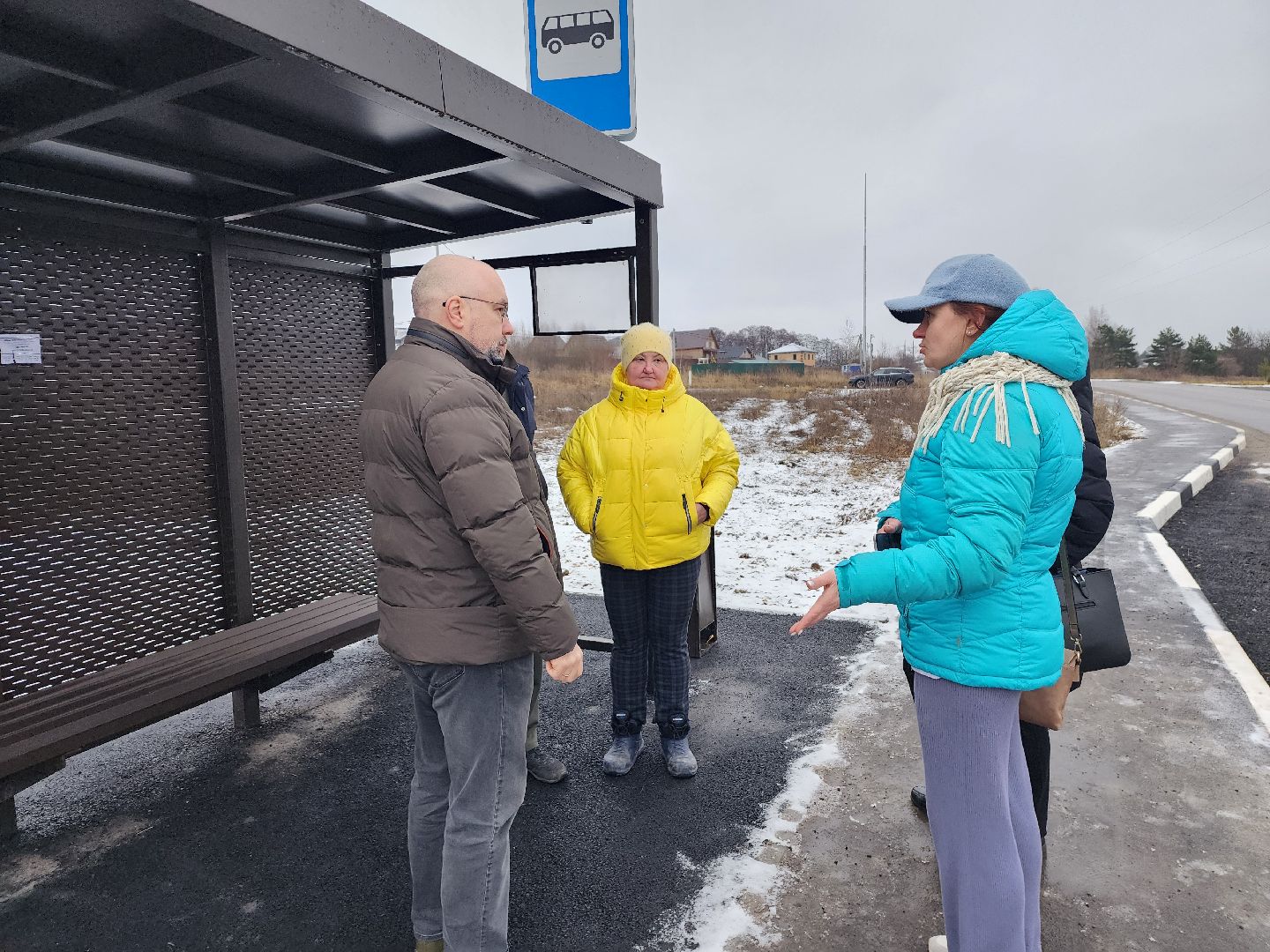 серпухов, автобусные остановки, деревня скрылья, деревня глазово, тротуар, транспорт, вертикалки,
