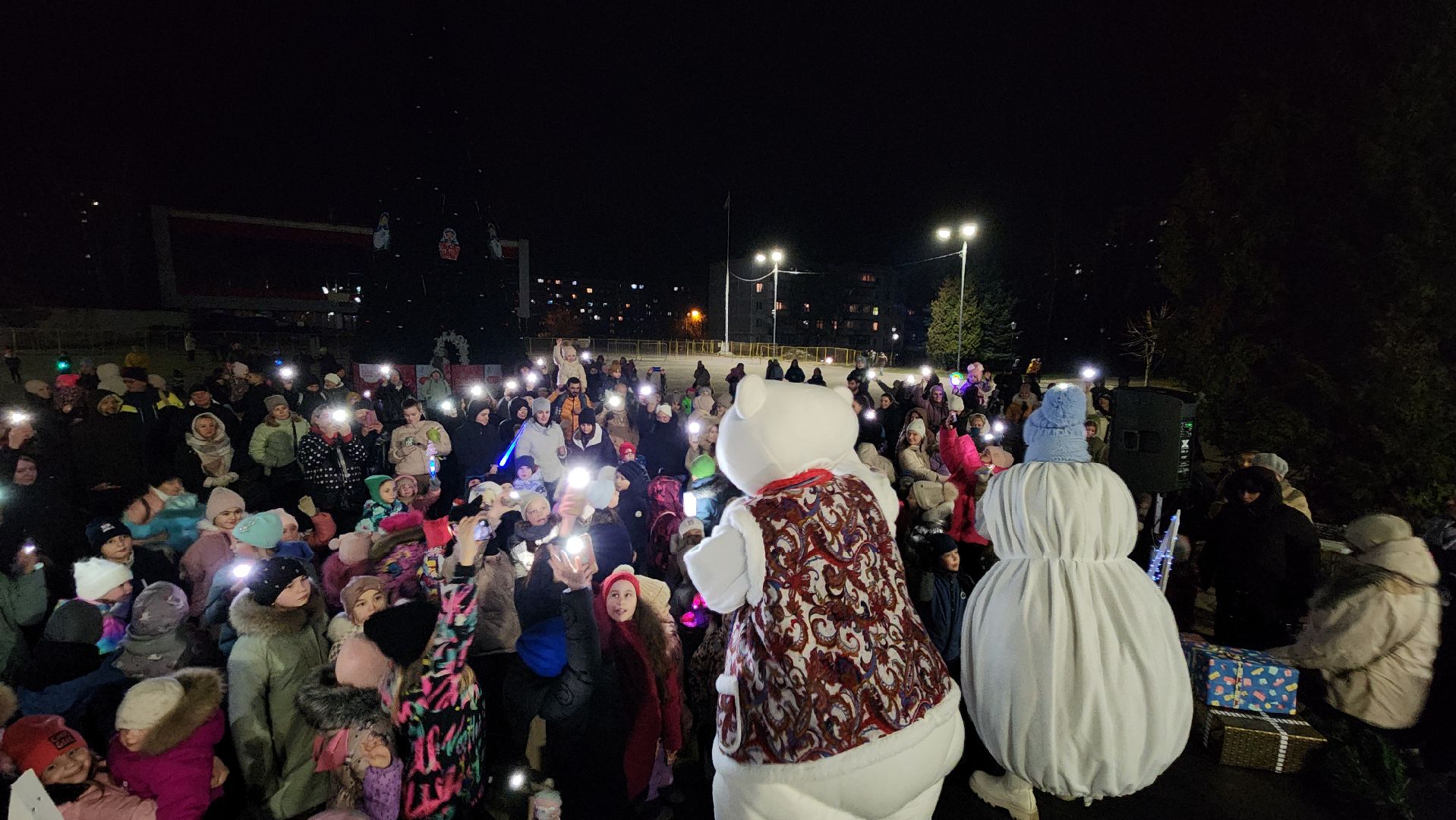 Зима в Подмосковье, зимний сезон, праздник, новогодняя елка, Лосино-Петровский, вертикалки,