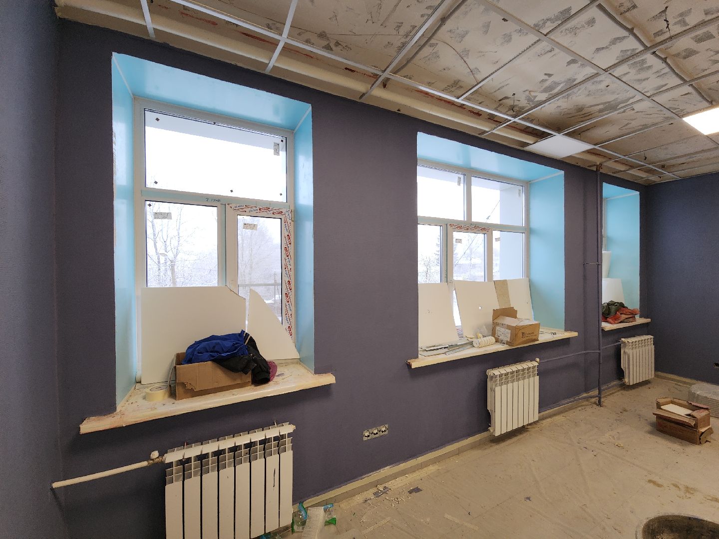 капитальный ремонт поликлиники, руза, рузская больница, тучково, здравоохранение, здравоохранение московской области, рузский городской округ, вертикалки,