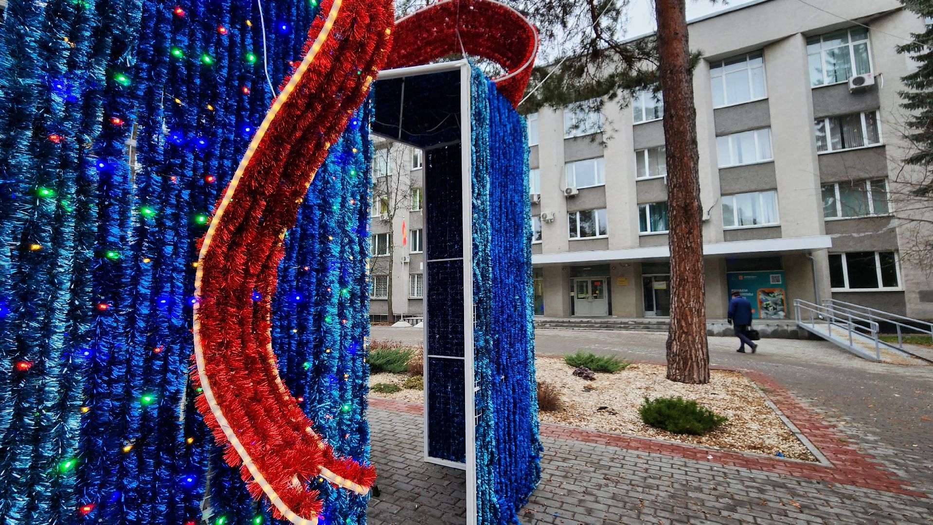 новый год, украсили город, протвино, г о серпухов, иллюминация, вертикалки,