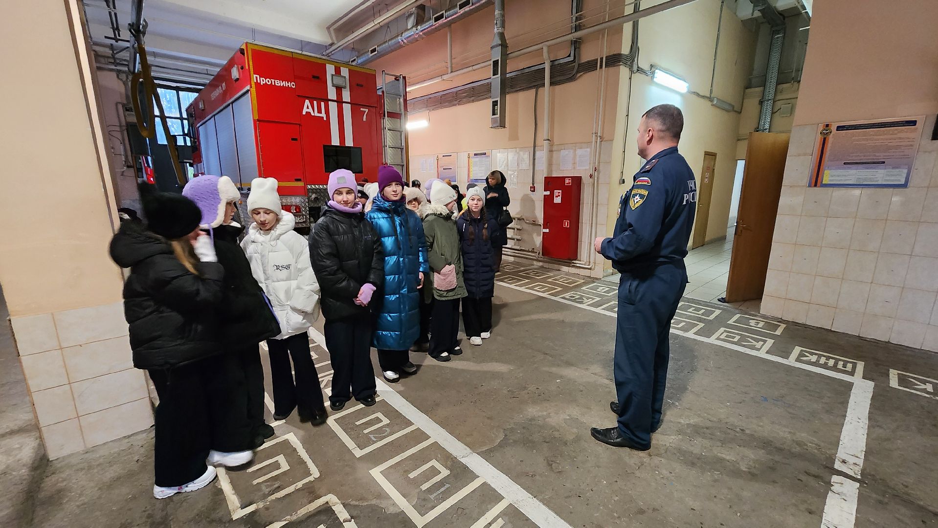 специальное пожарное подразделение 88, протвино, г о серпухов, образование, экскурсия в музей,