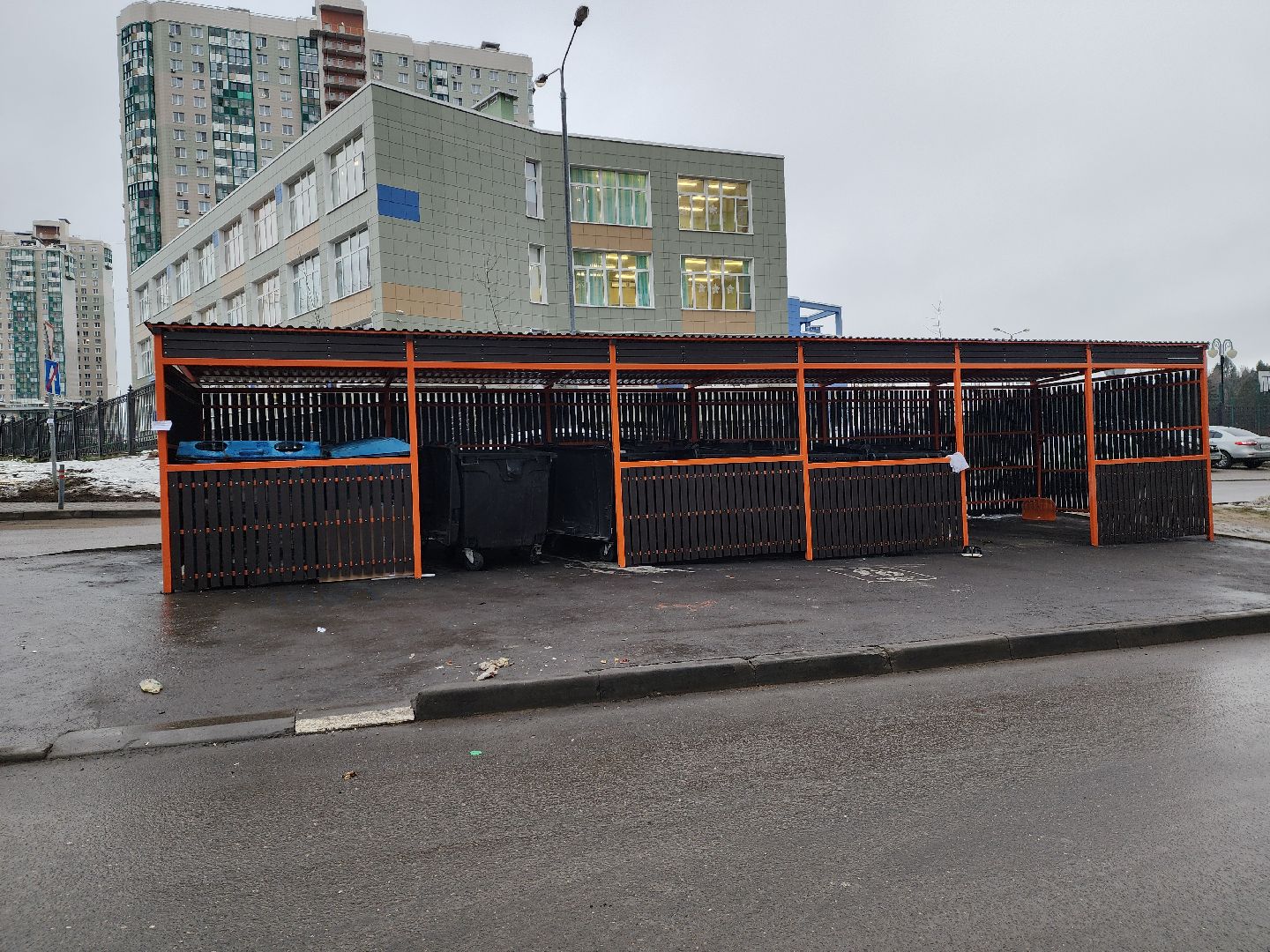 красногорск, вертикалка,контейнерная площадка,благоустройство,