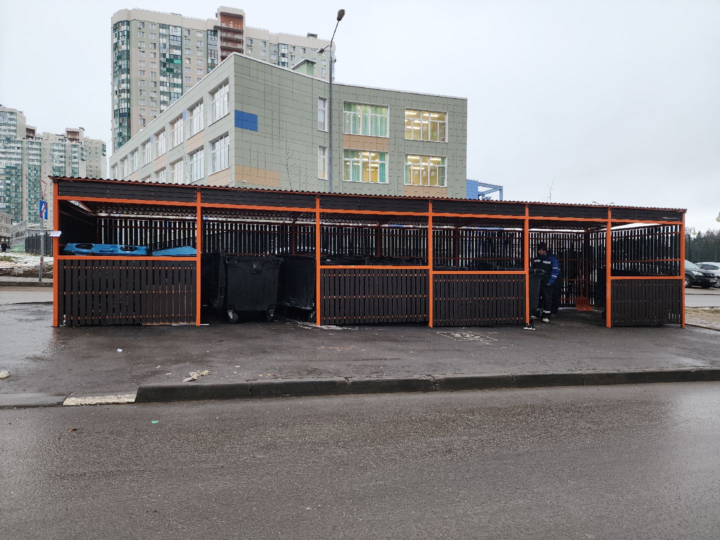 красногорск, вертикалка,контейнерная площадка,благоустройство,