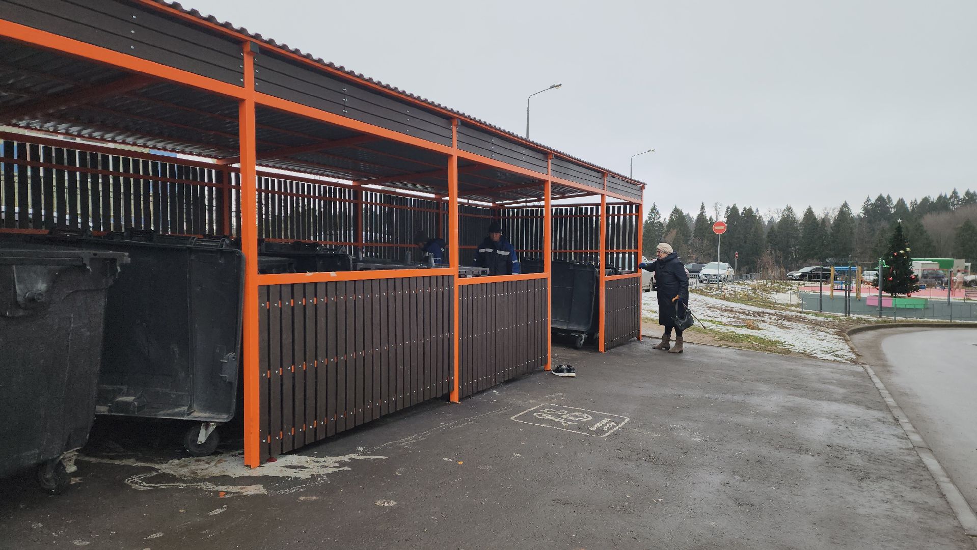 красногорск, вертикалка,контейнерная площадка,благоустройство,