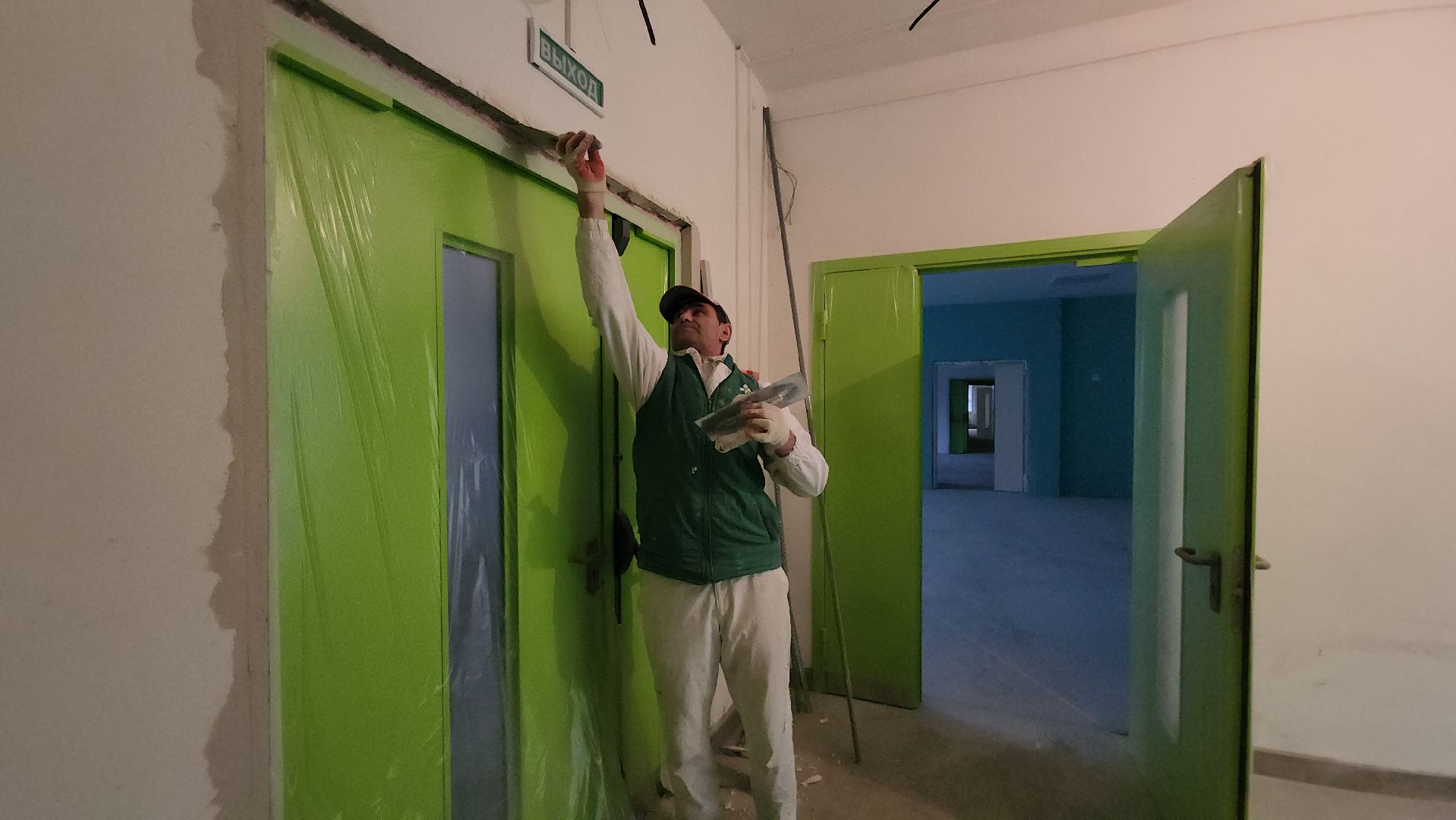 люберцы, новый детский сад, строители, вертикалки,