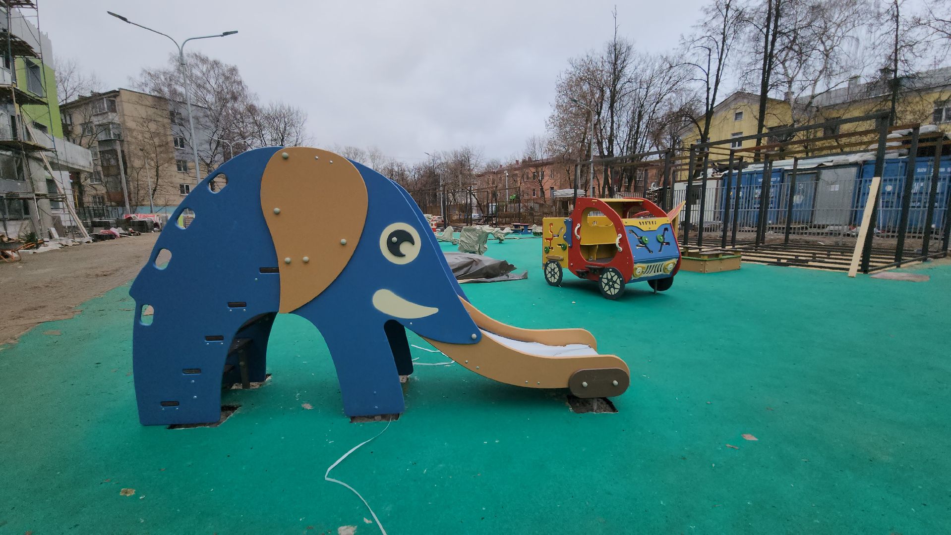 люберцы, новый детский сад, строители, вертикалки,