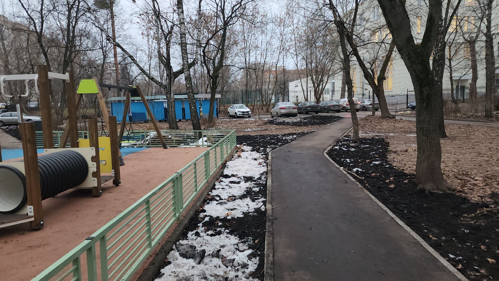 вертикалки, детская игровая площадка, пушкино, добродел, асфальтирование, дорожки, жители,