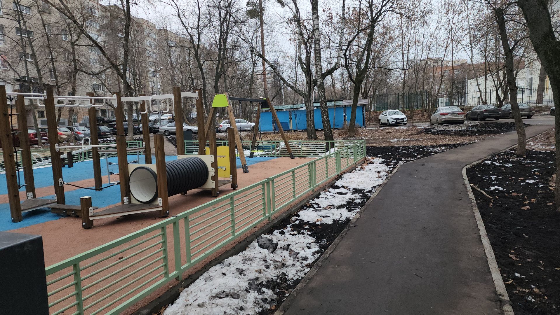 вертикалки, детская игровая площадка, пушкино, добродел, асфальтирование, дорожки, жители,