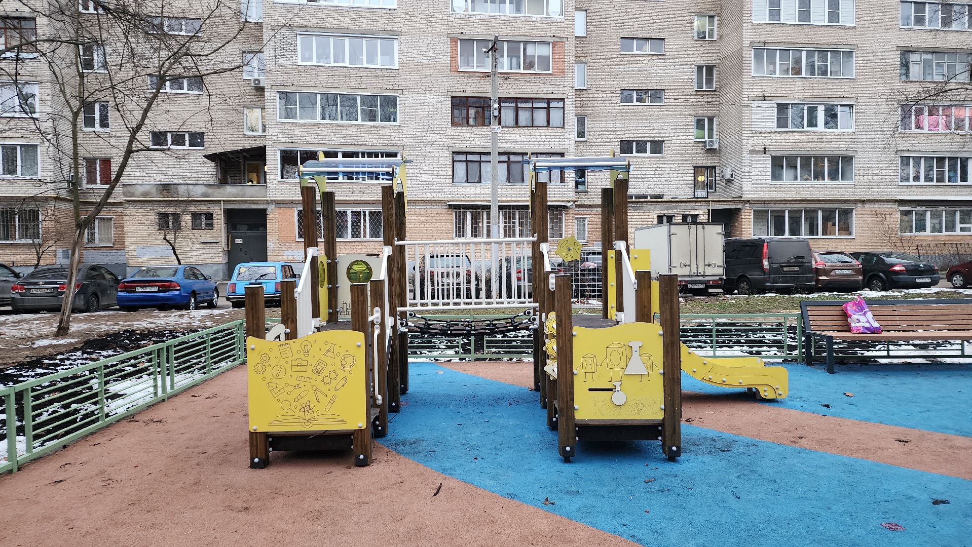 вертикалки, детская игровая площадка, пушкино, добродел, асфальтирование, дорожки, жители,