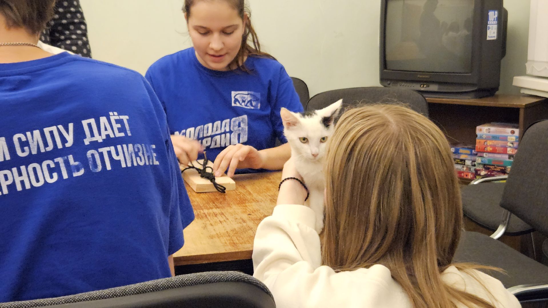 волонтры подмосковья, Мастер-класс, детская библиотека,