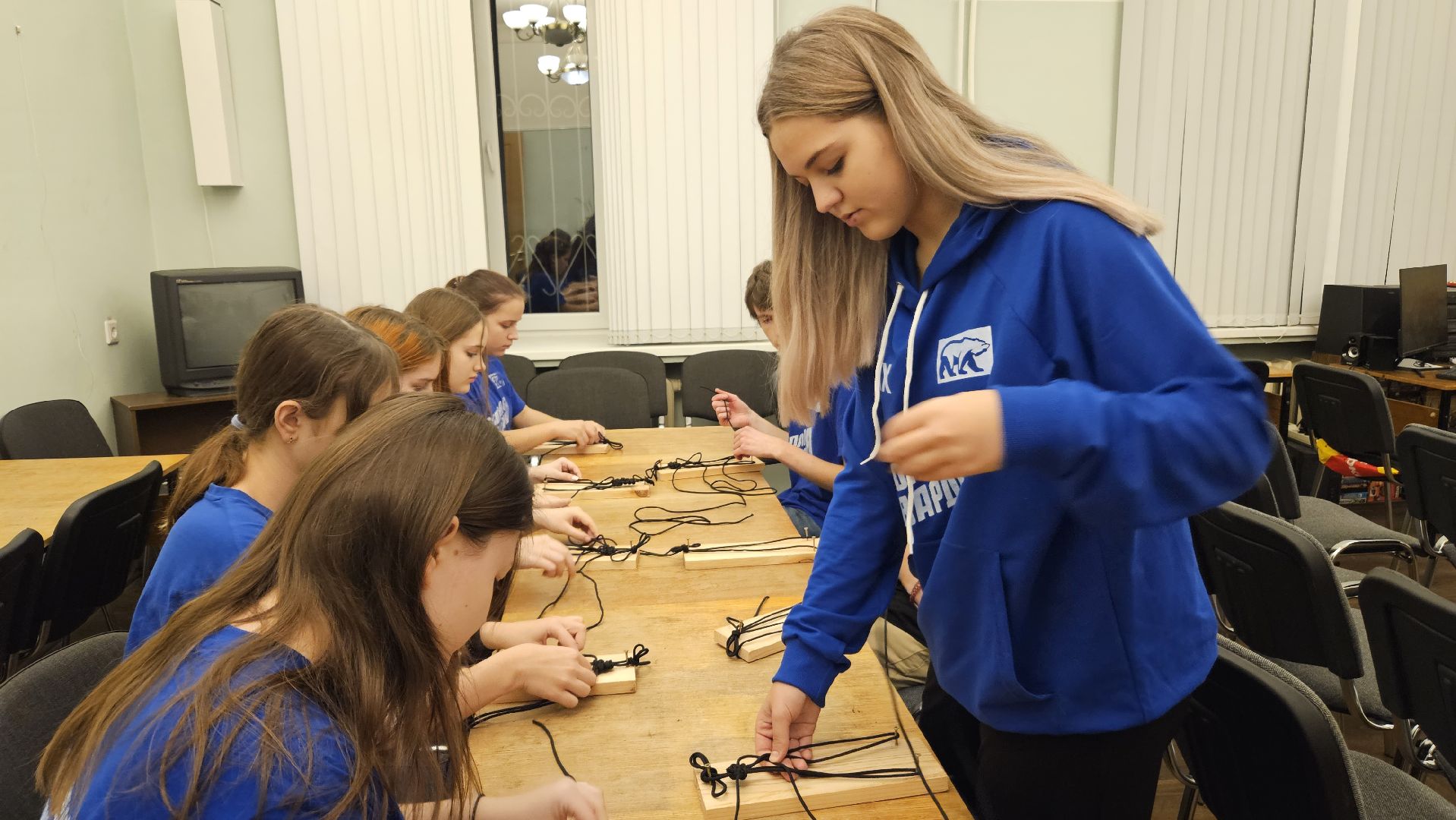 волонтры подмосковья, Мастер-класс, детская библиотека,