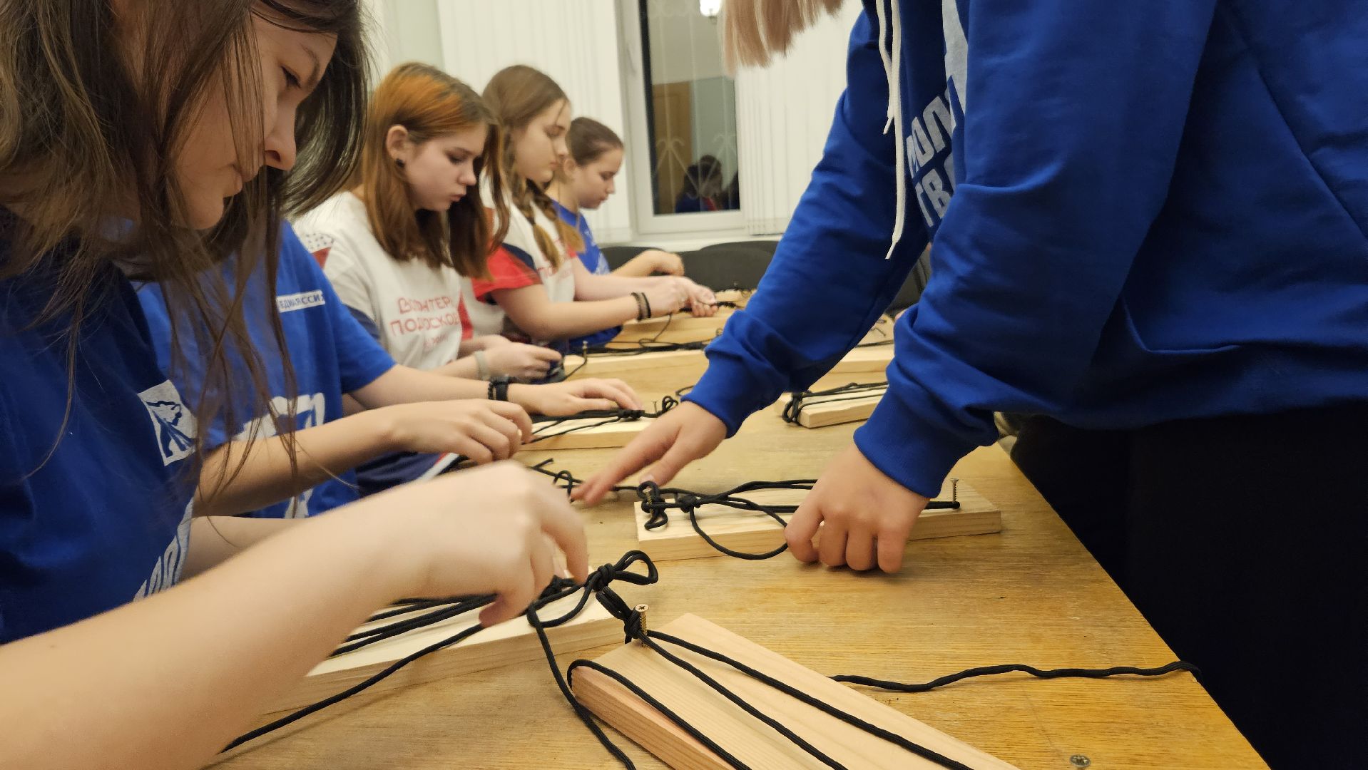 волонтры подмосковья, Мастер-класс, детская библиотека,