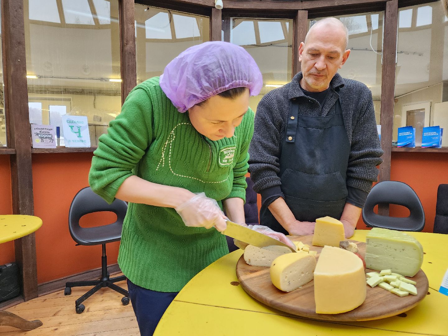 Чехов, деревня Булычево, ферма Черный лис, молочное производство, животноводство, сельское хозяйство, производство молочных продуктов, авторские сыры, традиционные сыры,импортозамещение,меры поддержки,