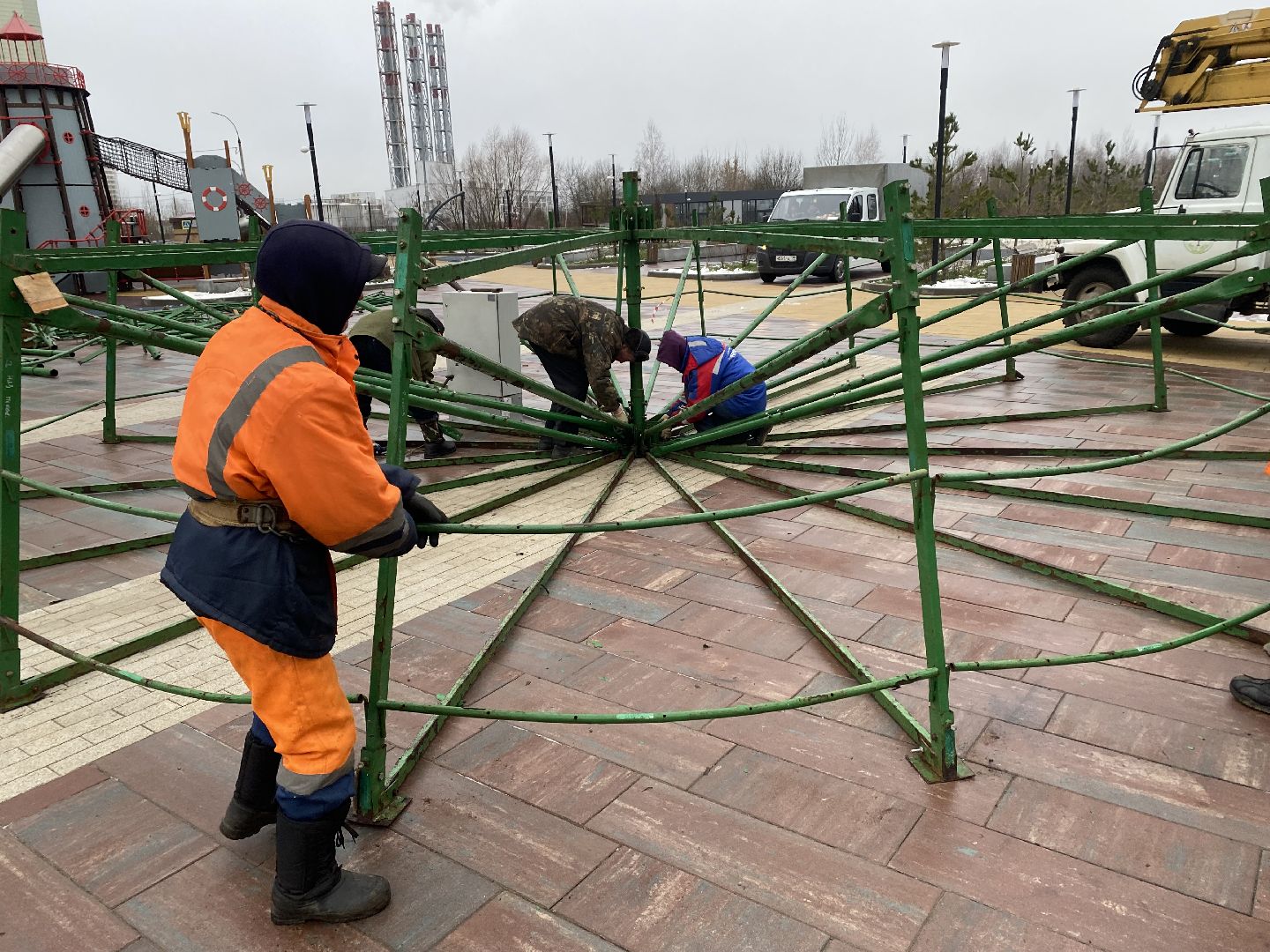 подольск, ёлка, праздник, вертикалки,