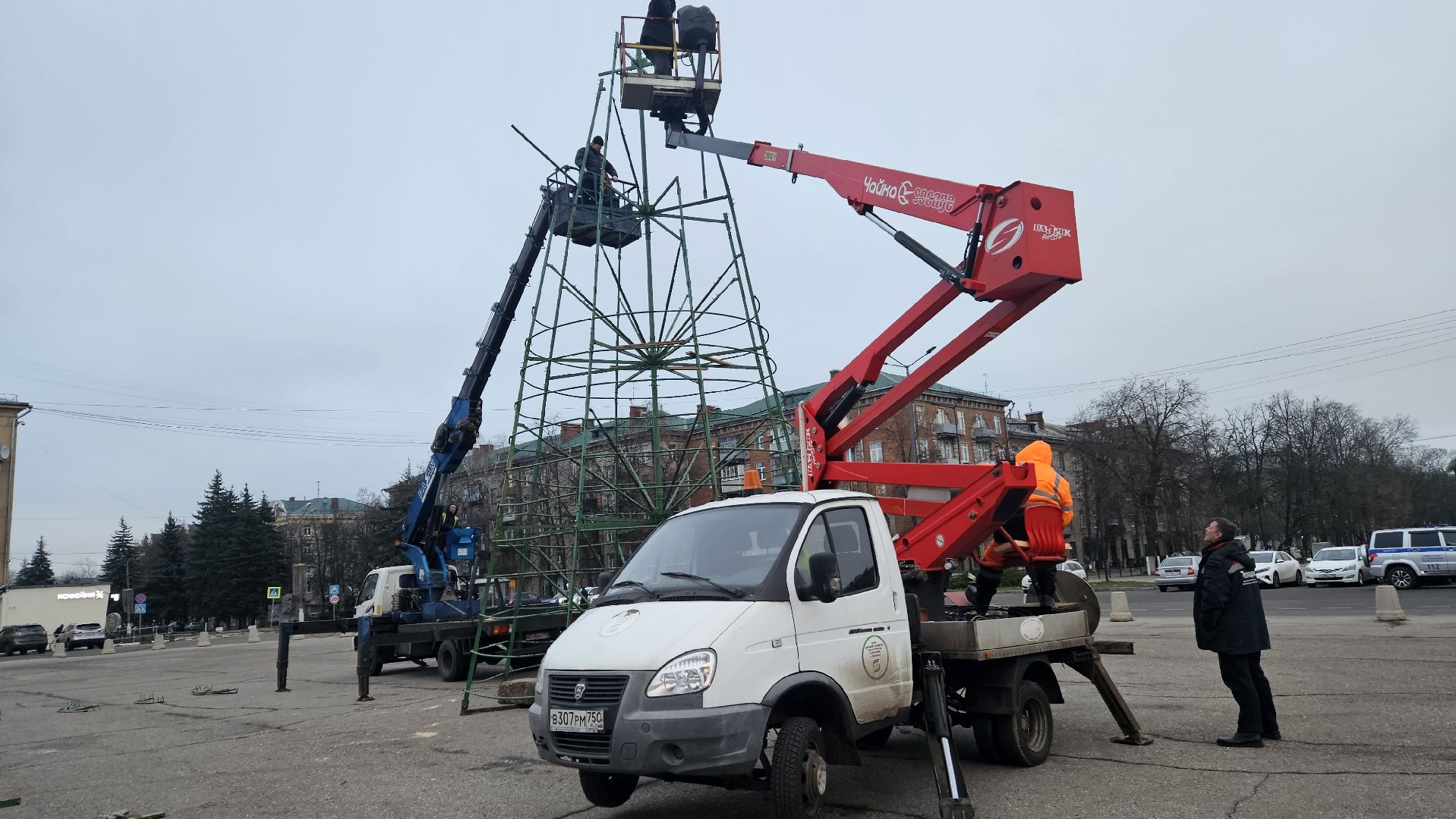 новогодняя елка, Жуковский, вертикалки,