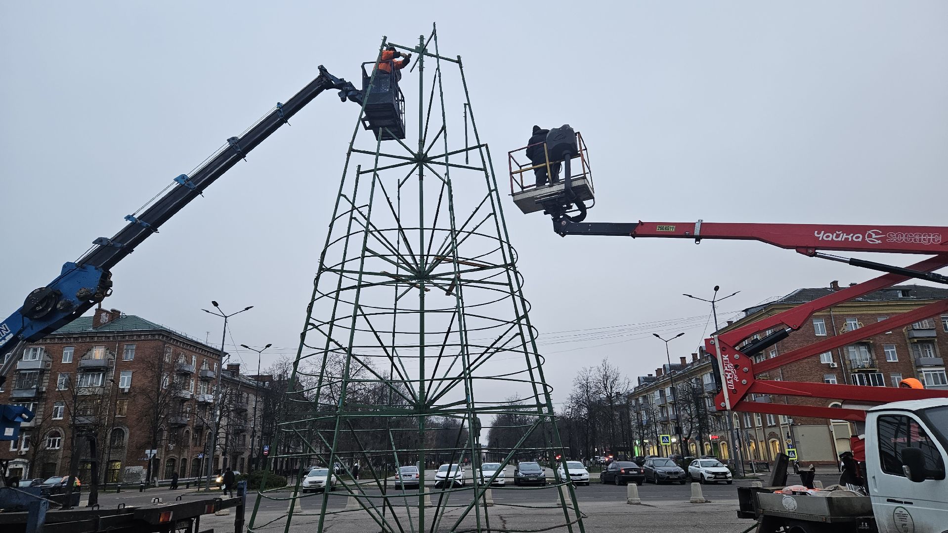 новогодняя елка, Жуковский, вертикалки,