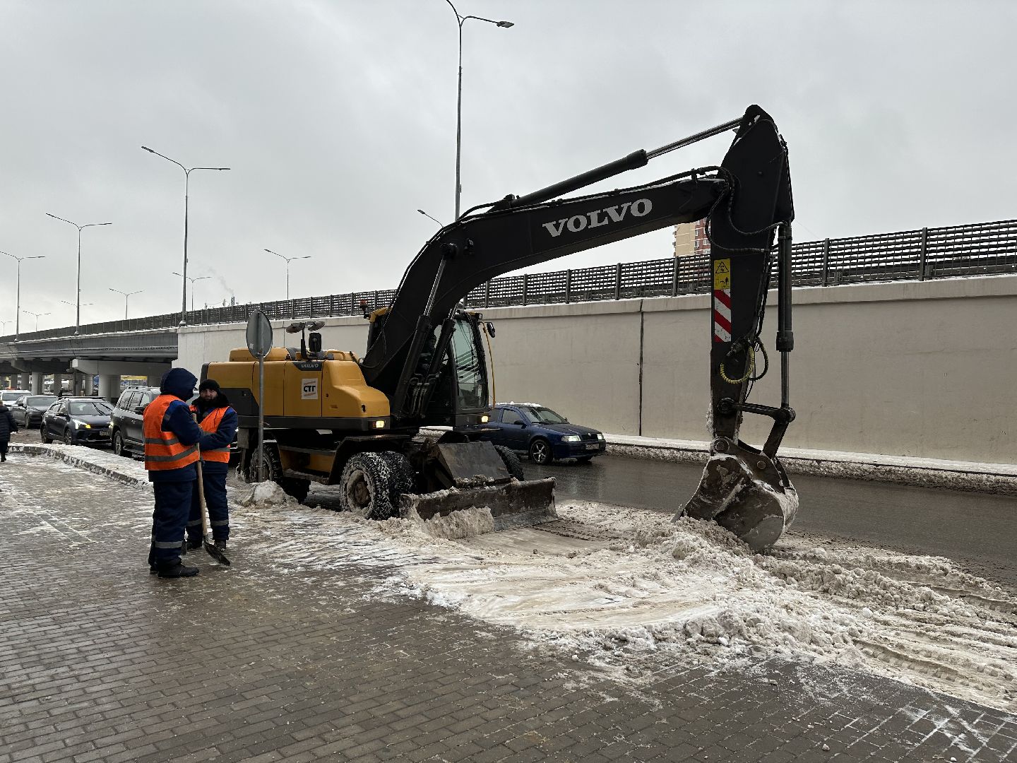 дороги, снег, очистка дорог, уборка снега, гололед,