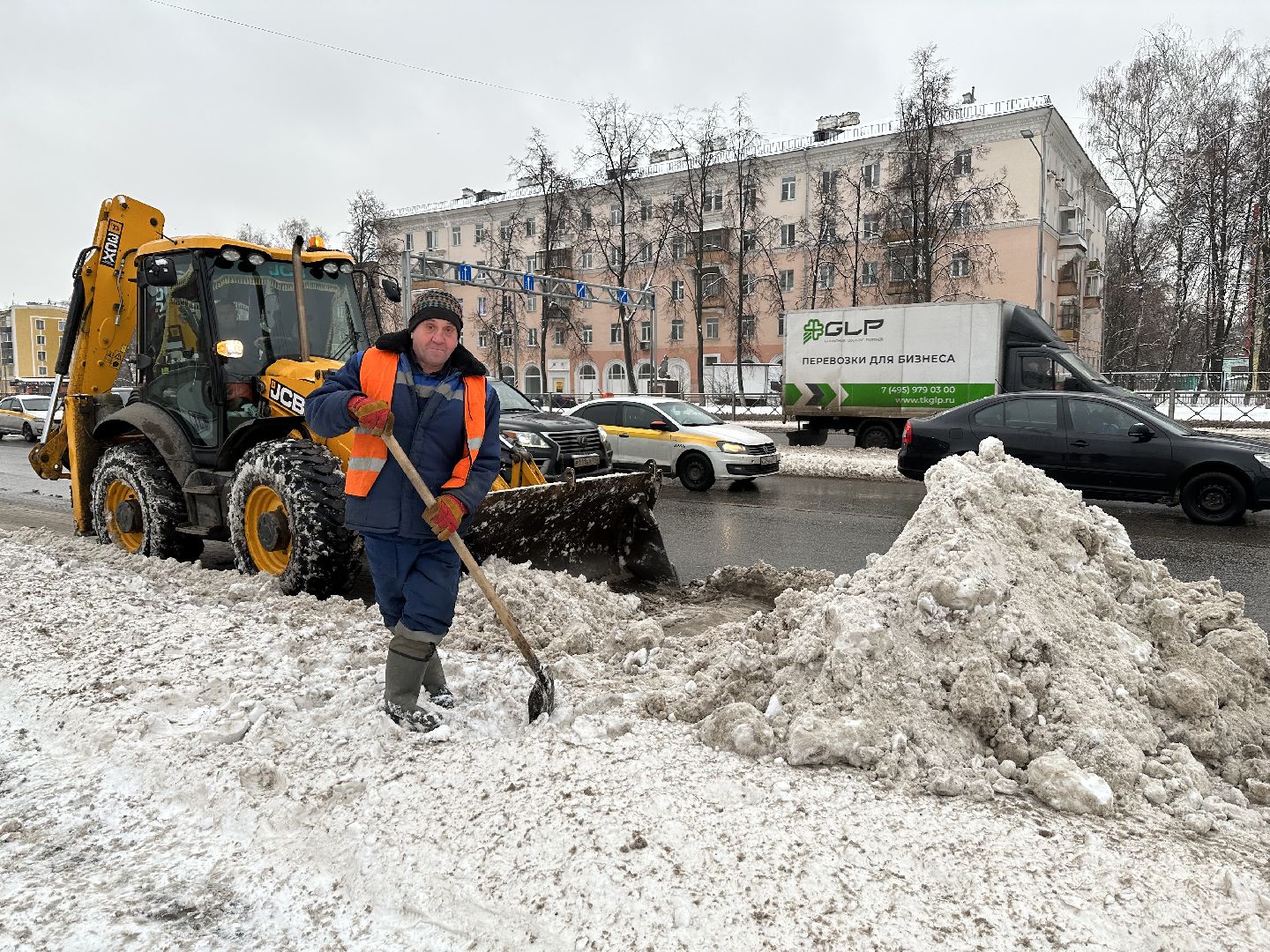 дороги, снег, очистка дорог, уборка снега, гололед,