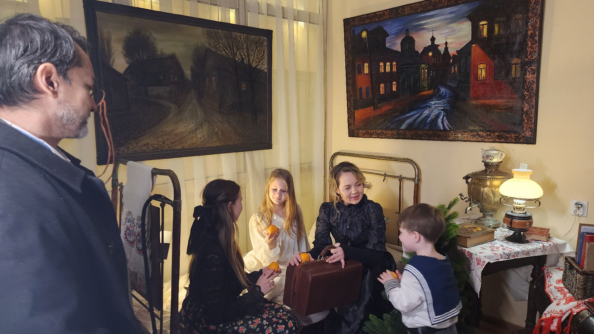 Ершово, Туризм, фотосессии, Общество, Антон Чехов, фильм, короткометражный фильм, Мандариновый вальс, мелодии зимней ночи, рождественская сказка