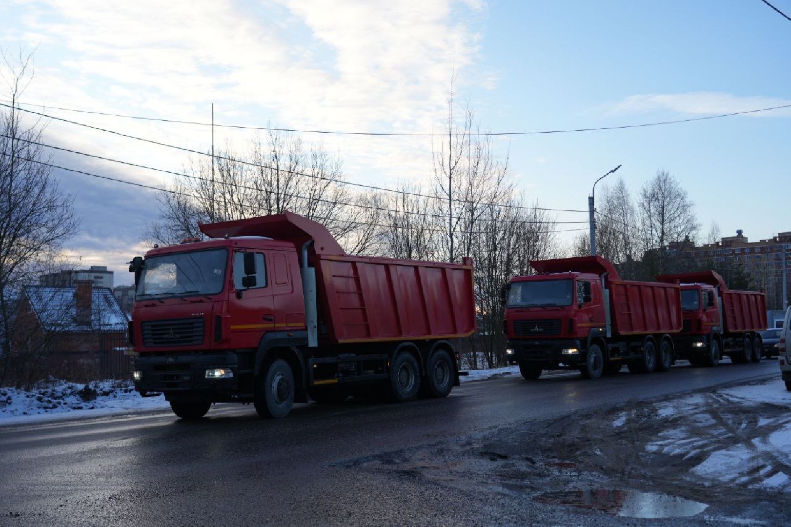 ЖКХ, Коммунальная техника, Сергиев Посад, Сергиево-Посадский городской округ, Программа губернатора, Зимняя уборка, Уборка города, вертикалки,