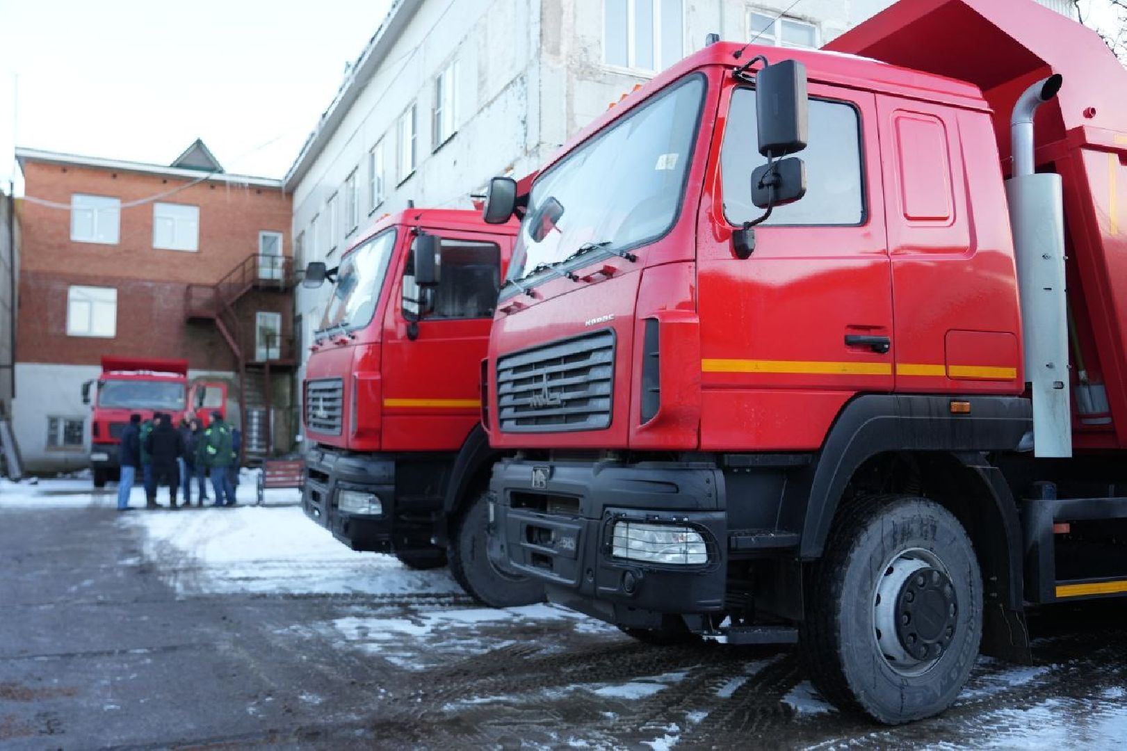 ЖКХ, Коммунальная техника, Сергиев Посад, Сергиево-Посадский городской округ, Программа губернатора, Зимняя уборка, Уборка города, вертикалки,