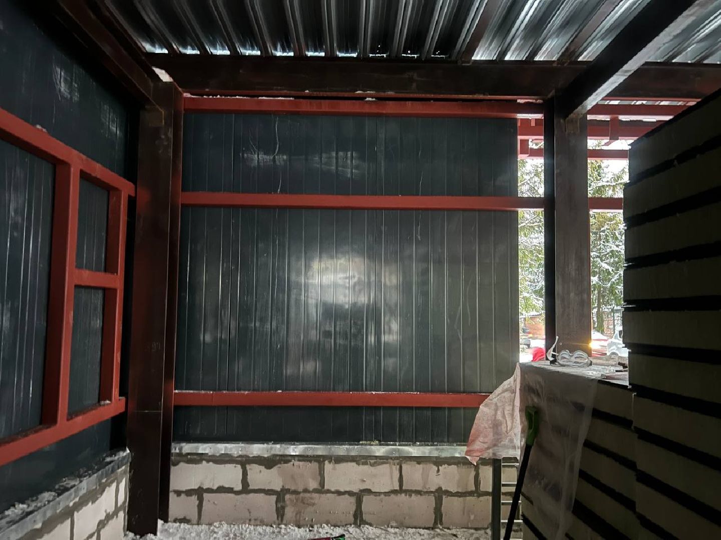 облицовка, кпп, городской округ восход, благоустойство,