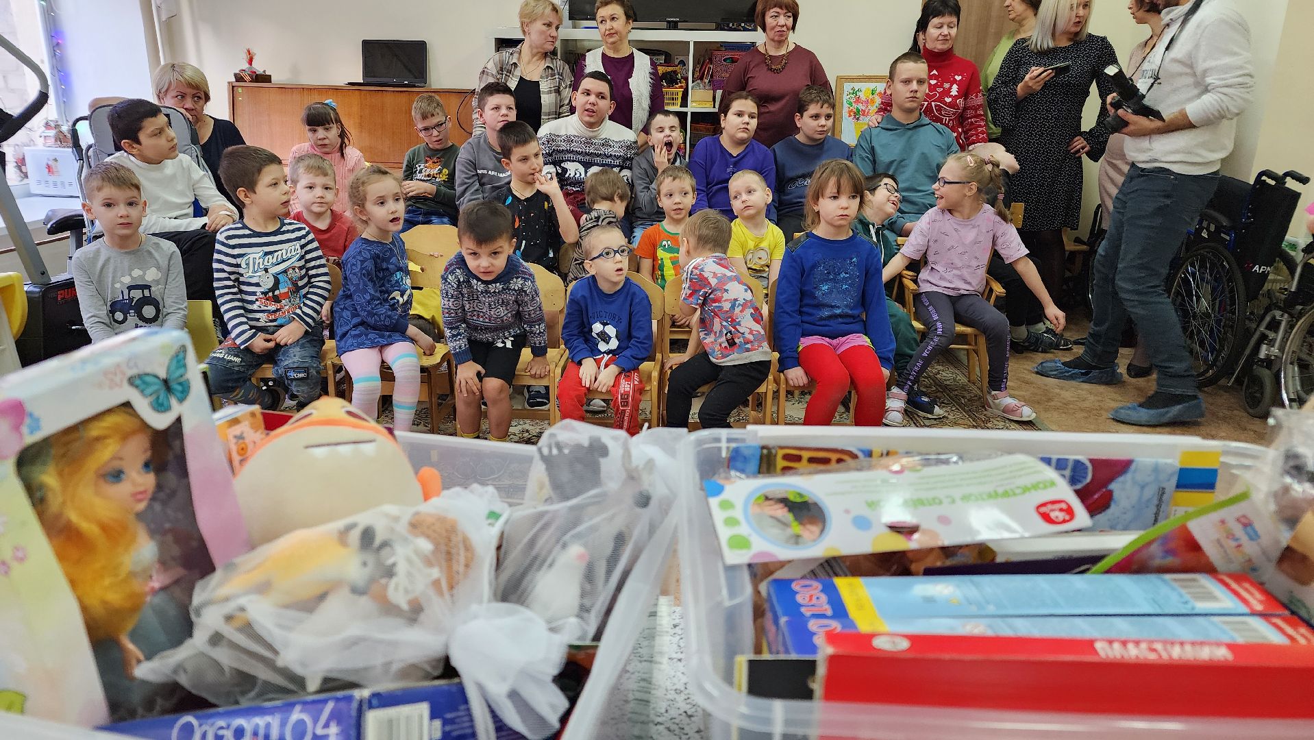 протвино, коробка храбрости, реабилитационный центр, дети, подарки,