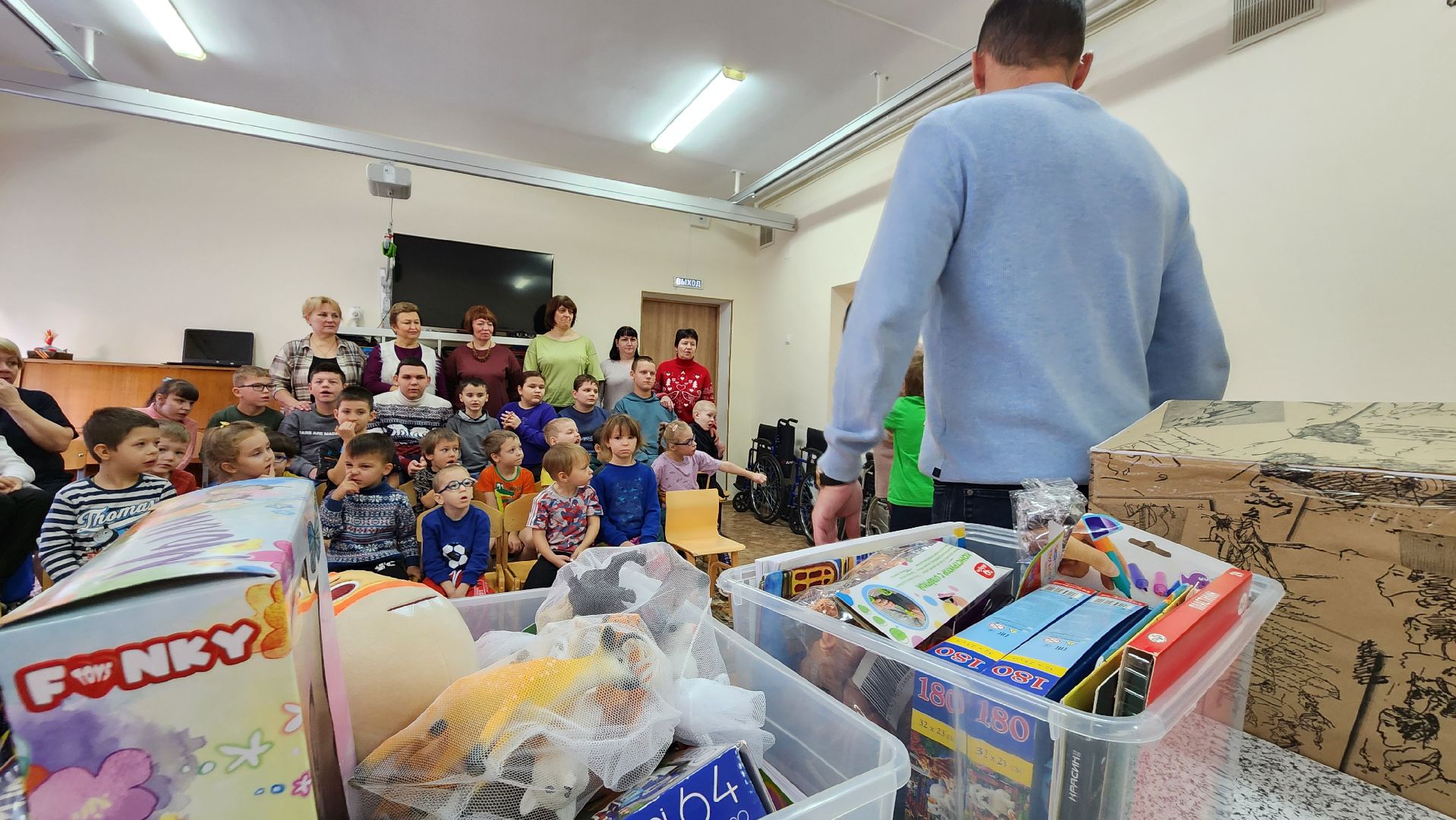протвино, коробка храбрости, реабилитационный центр, дети, подарки,