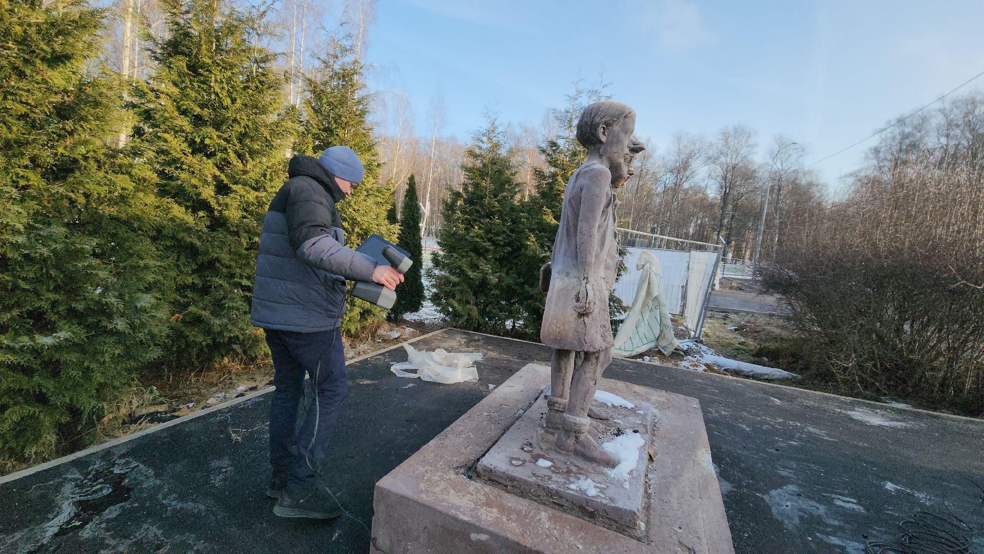 реставрация, Скульптура, Лобня, вертикалки,