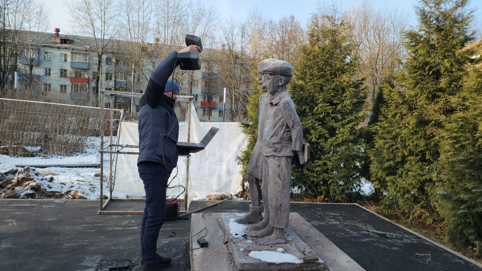 реставрация, Скульптура, Лобня, вертикалки,