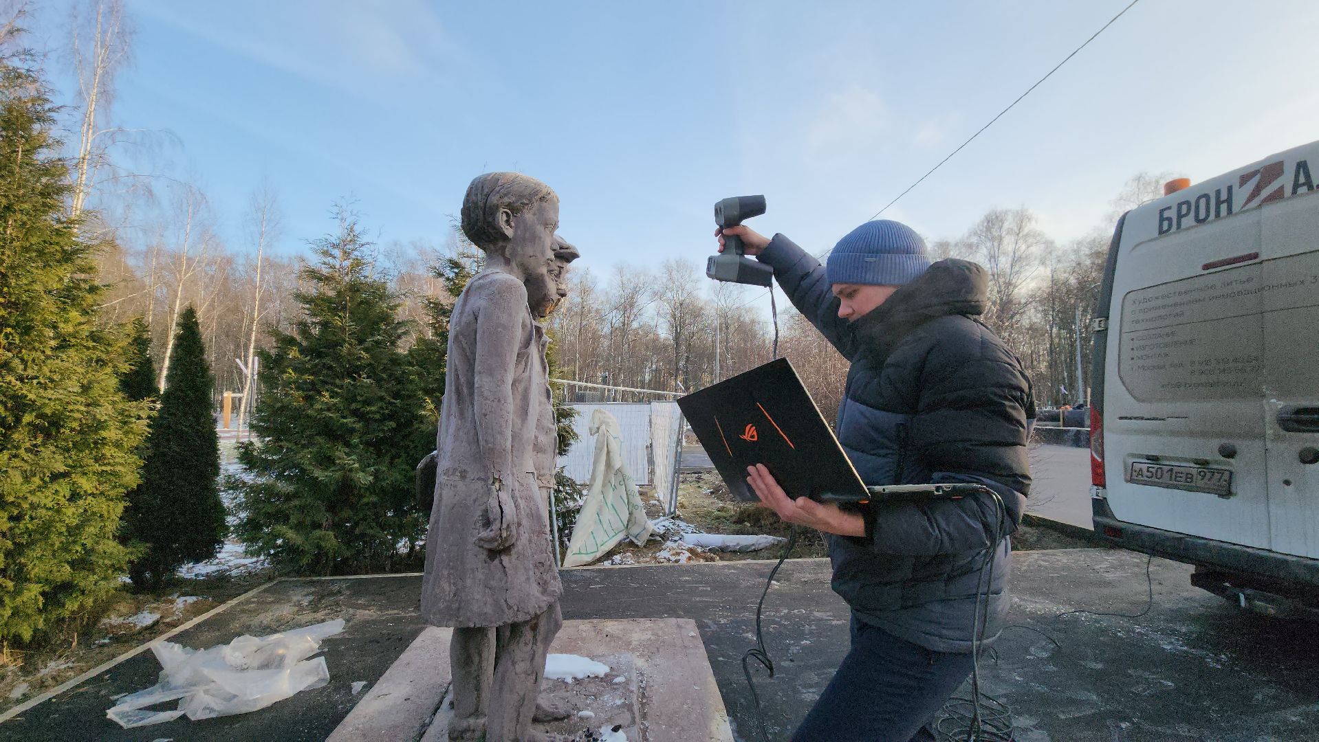 реставрация, Скульптура, Лобня, вертикалки,