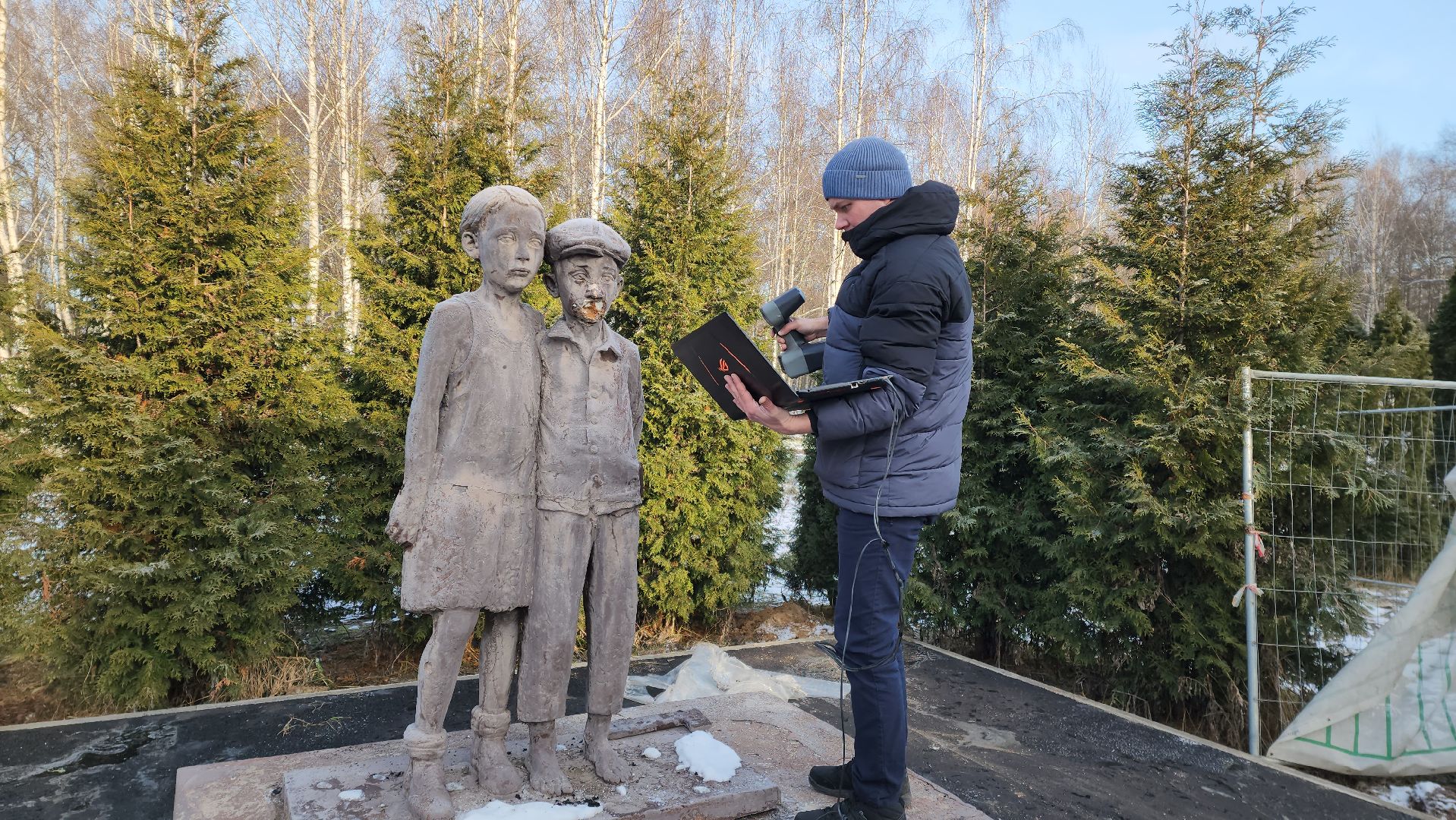 реставрация, Скульптура, Лобня, вертикалки,